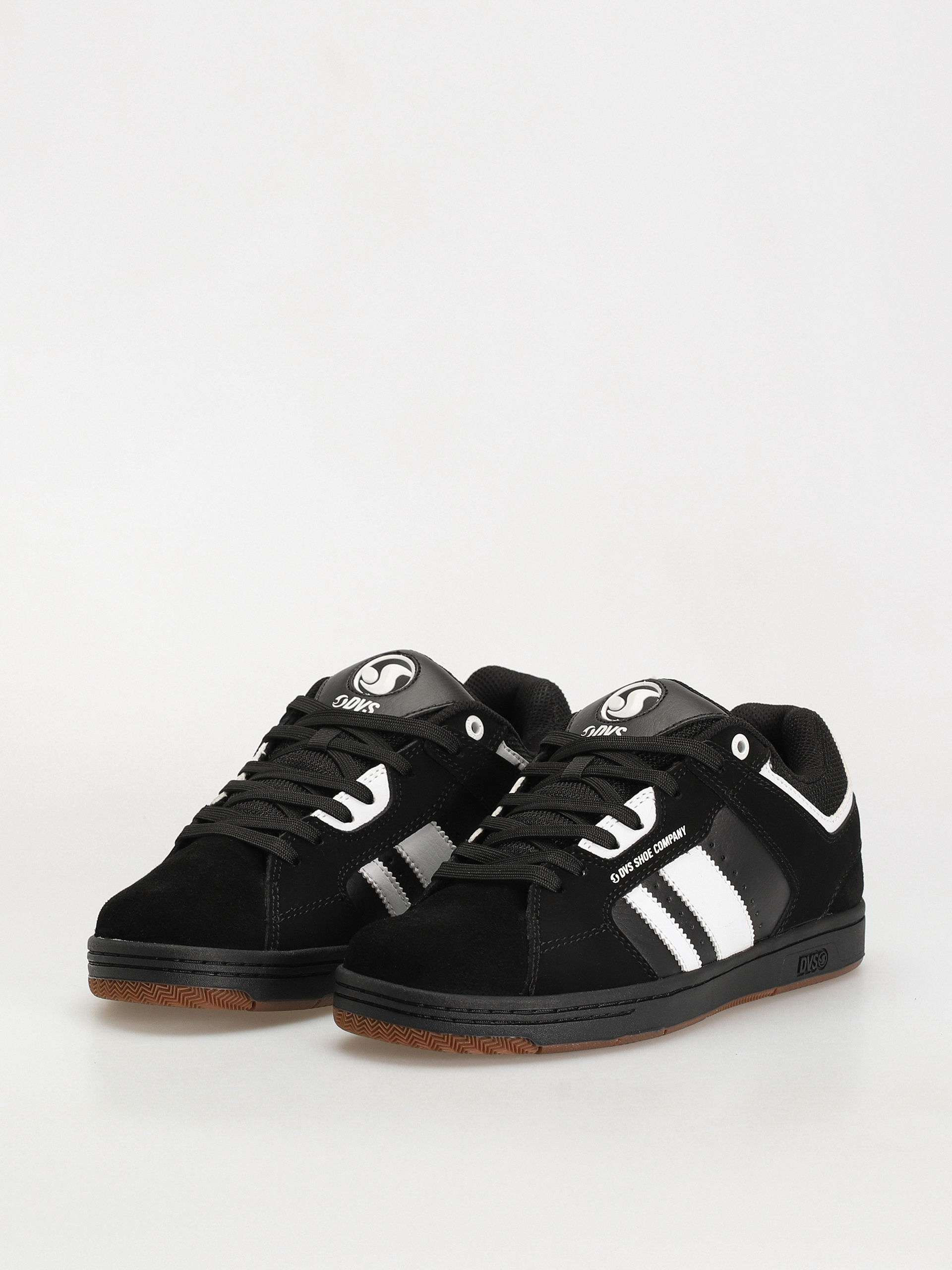 DVS Tactic Shoes (black white black nubuck)