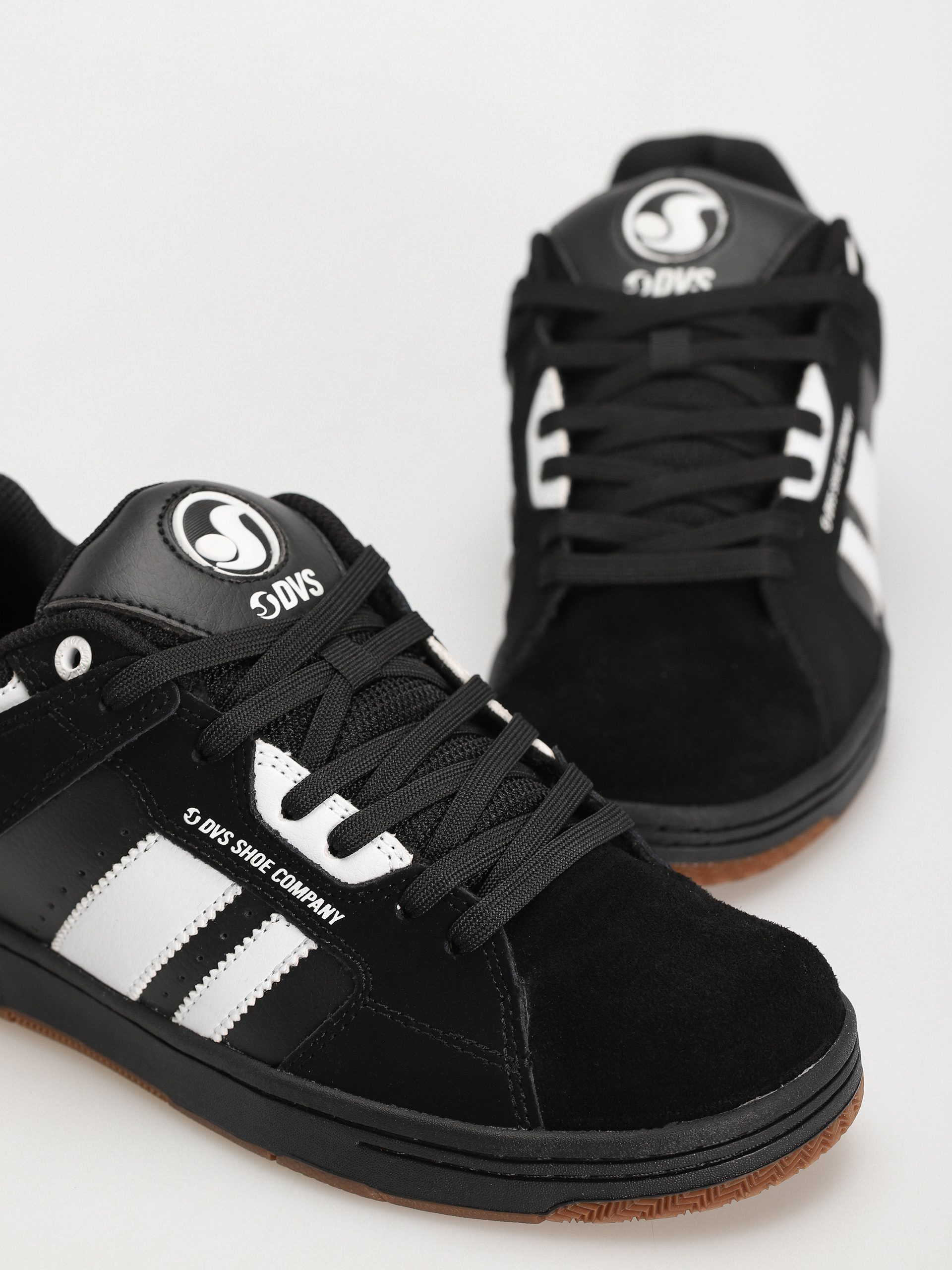 DVS Tactic Shoes (black white black nubuck)