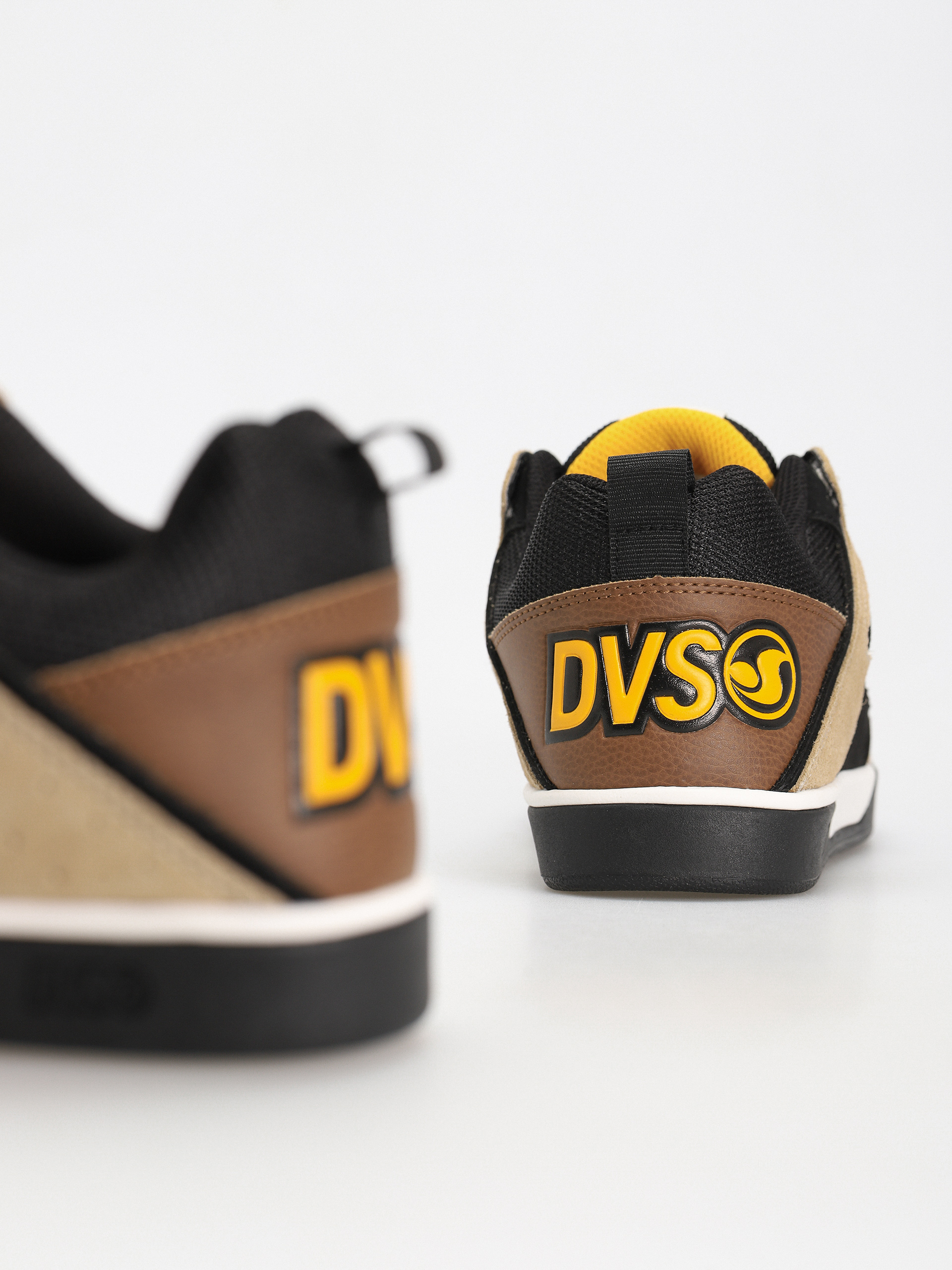 DVS Comanche 2.0+ Schuhe (black tan yellow suede)