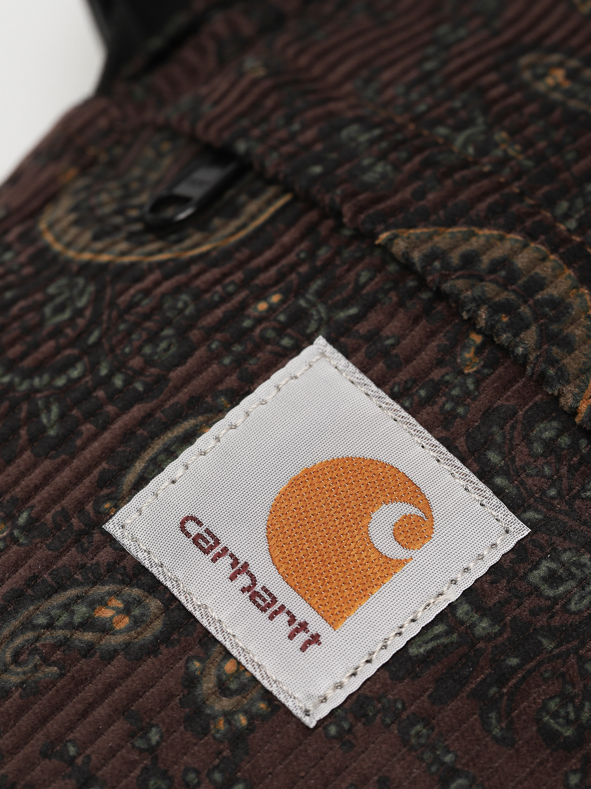 Carhartt WIP Flint Shoulder Pouch Bag (paisley print buckeye)