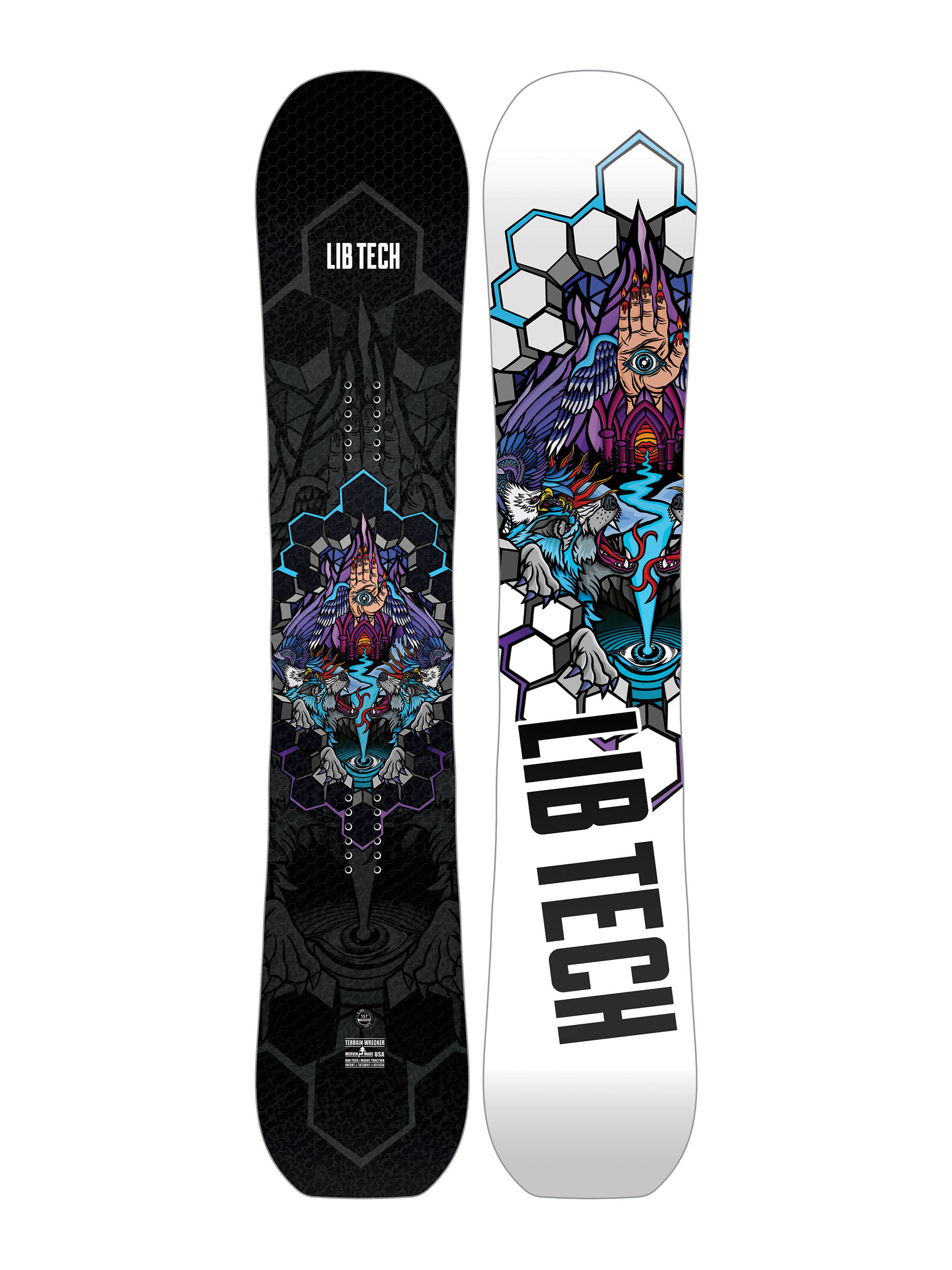 LIB TECH TERRAIN WRECKER 154 21-22 Terrain Wrecker Tech メンズ