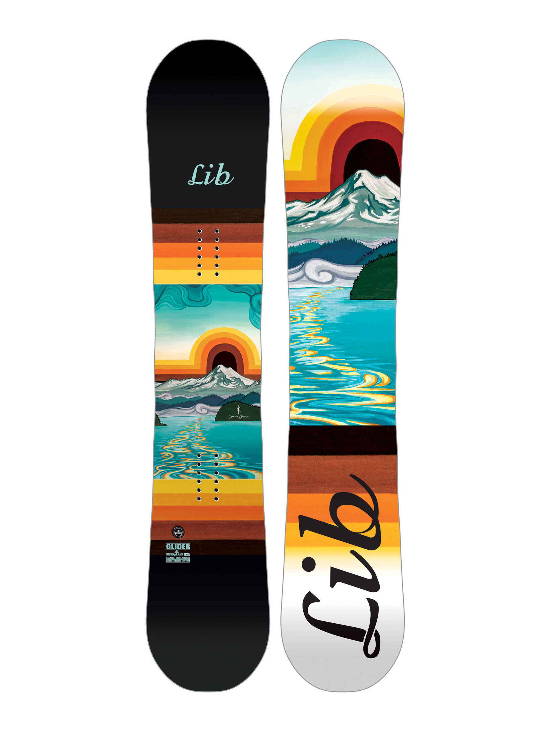 Damen Lib Tech Glider Snowboard 