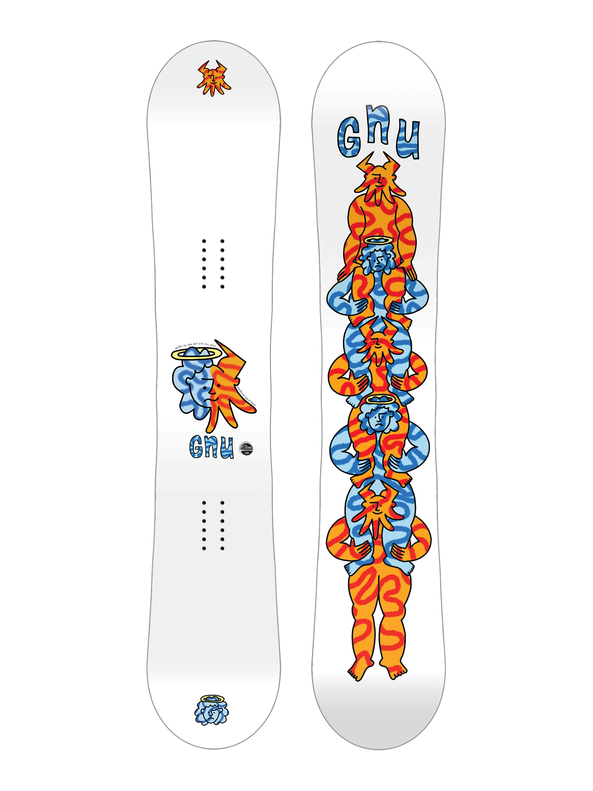 Herren Gnu Headspace Snowboard 