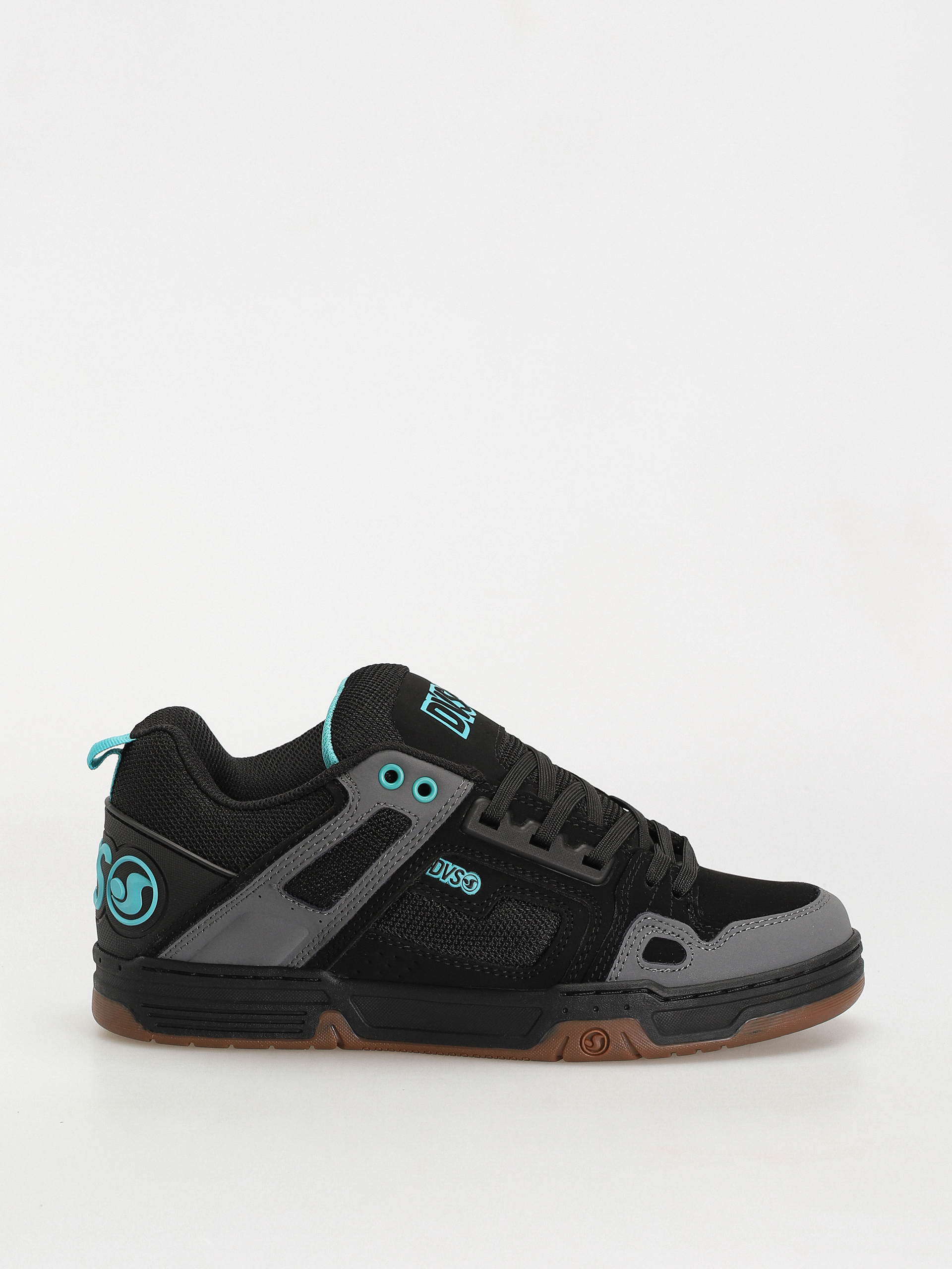 DVS Comanche Shoes (black turquoise gum nubuck)