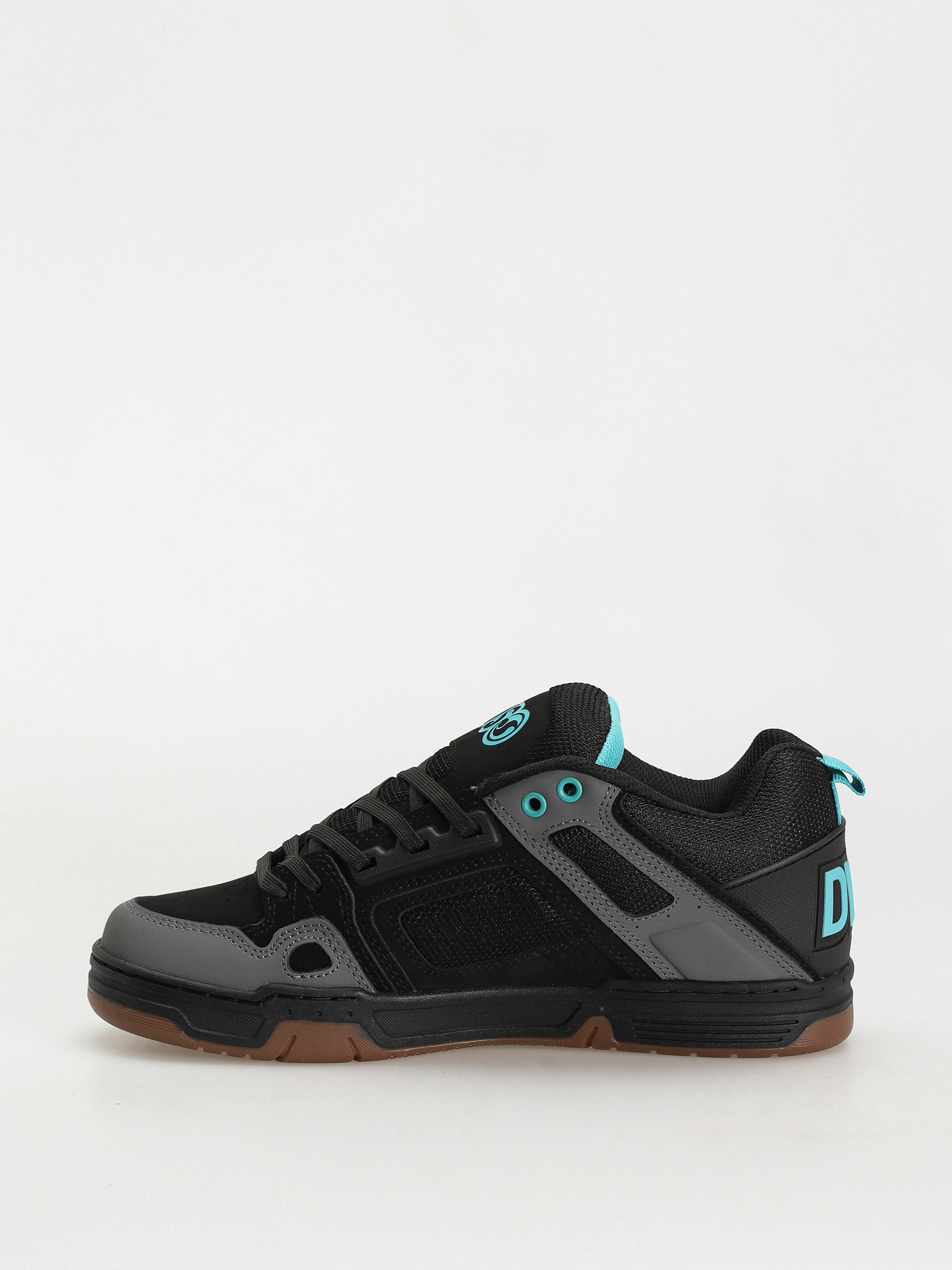 DVS Comanche Shoes (black turquoise gum nubuck)