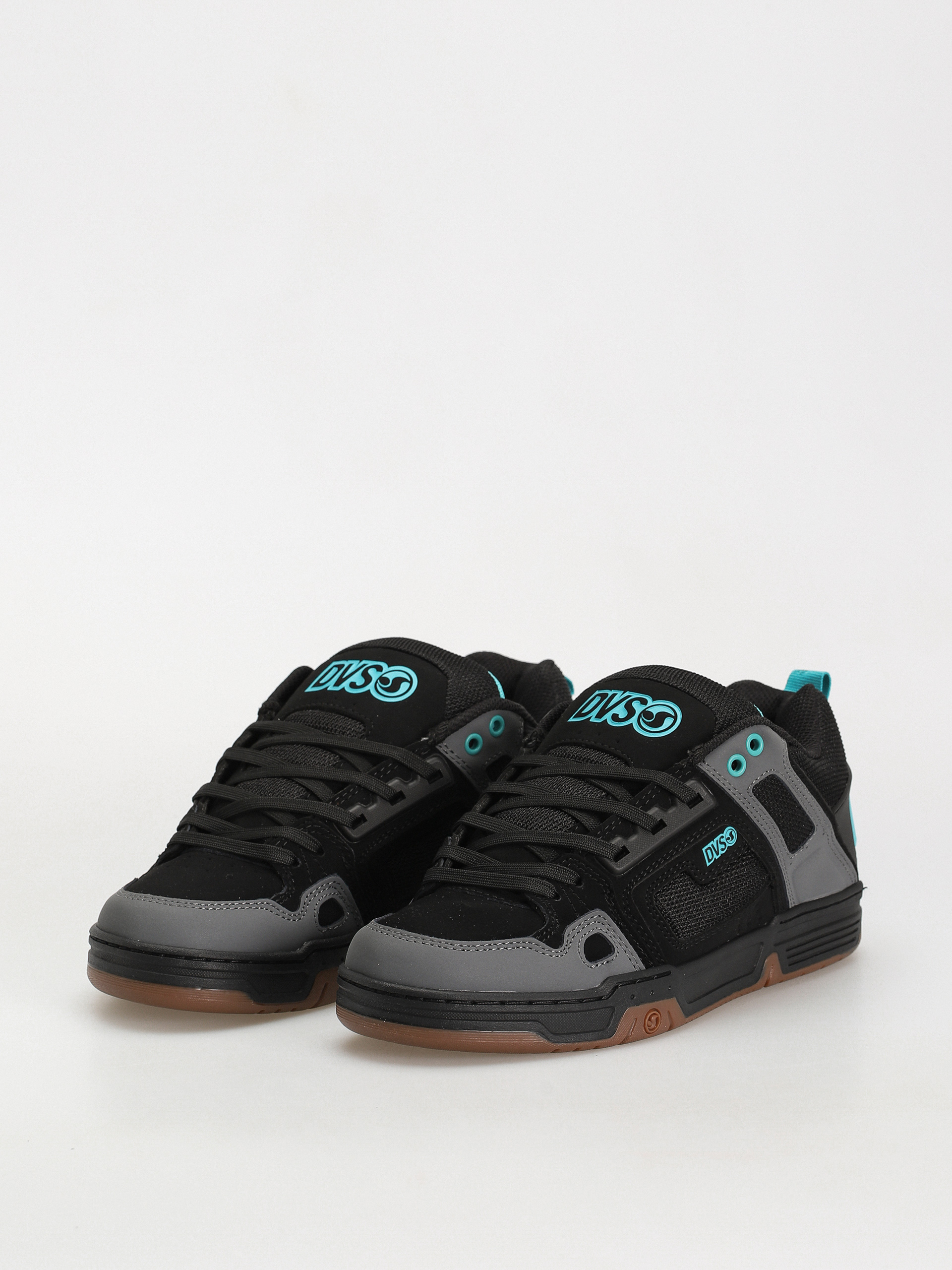 DVS Comanche Shoes (black turquoise gum nubuck)