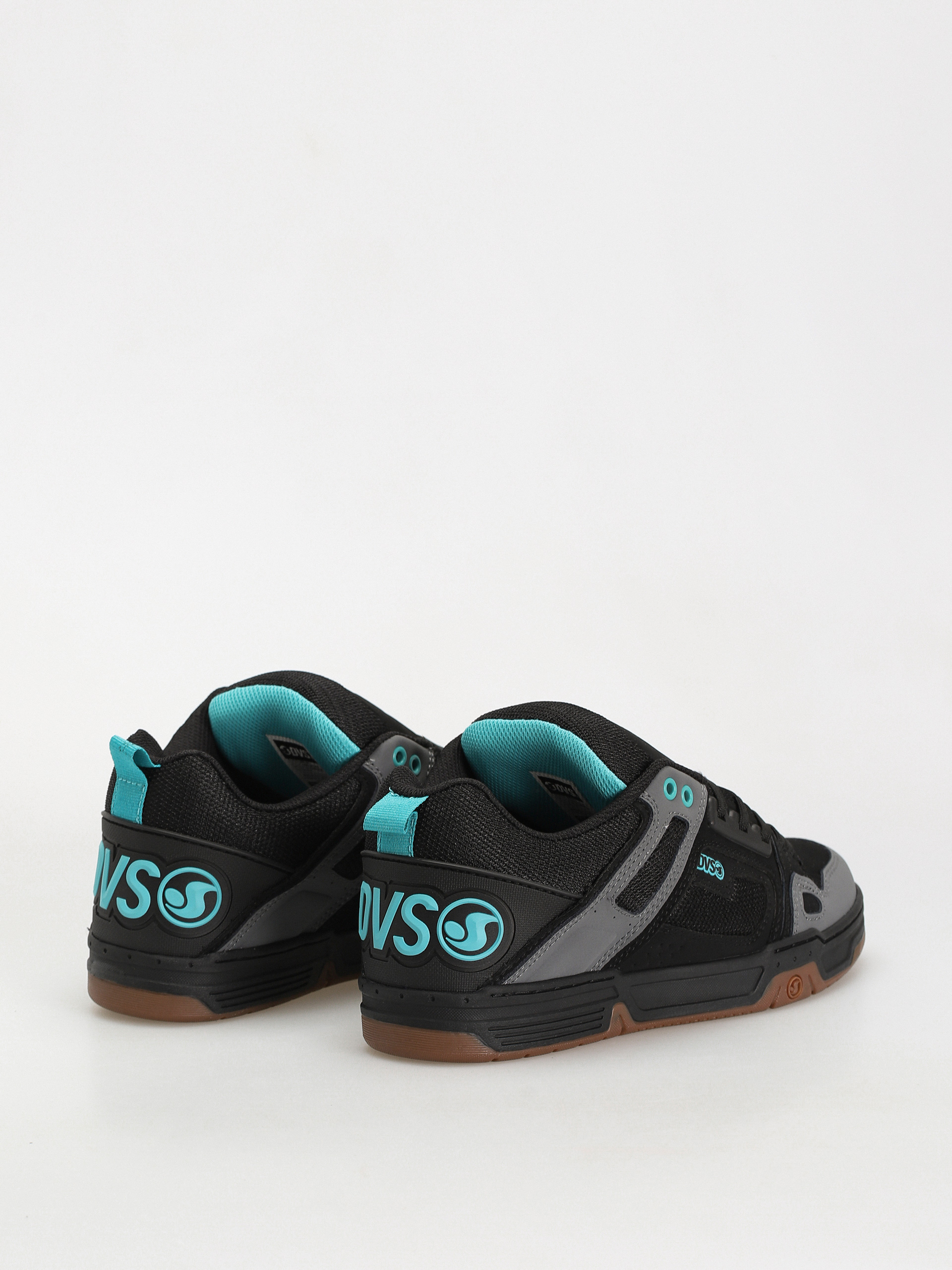 DVS Comanche Shoes (black turquoise gum nubuck)