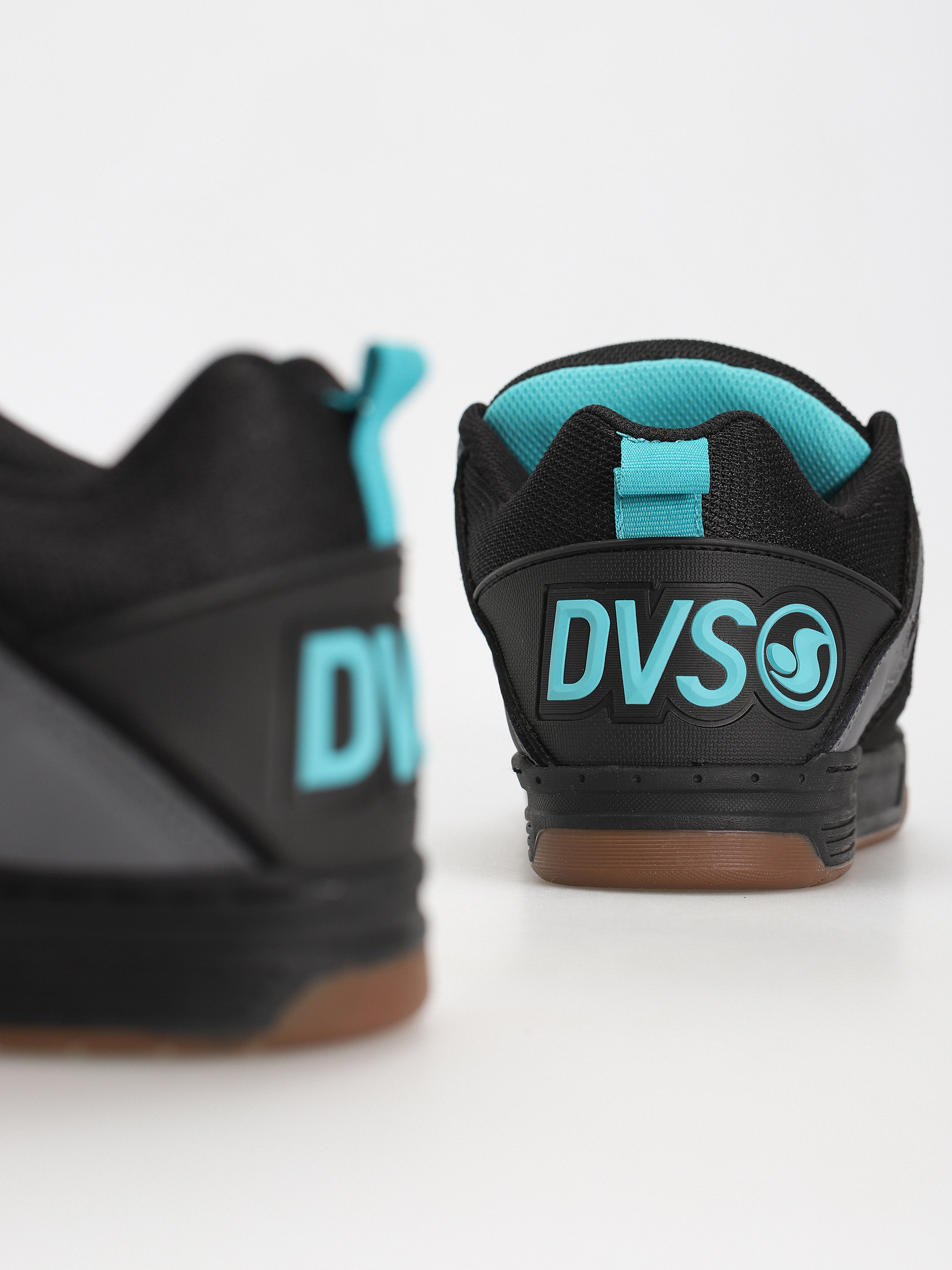 DVS Comanche Shoes (black turquoise gum nubuck)