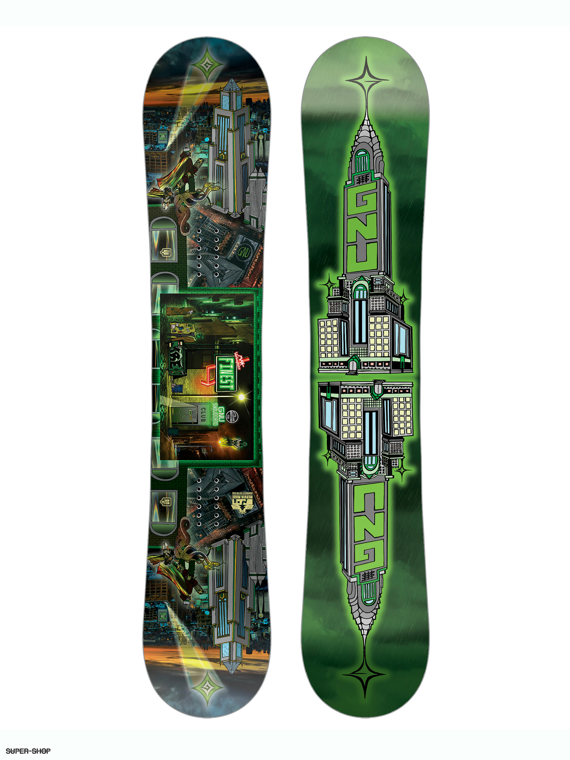 Burton Snowboard Process (green)