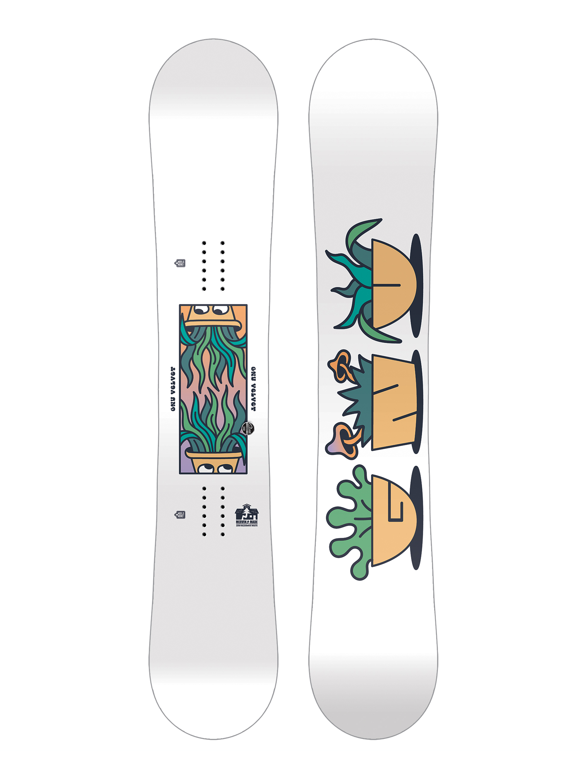 Womens Gnu Velvet Snowboard 