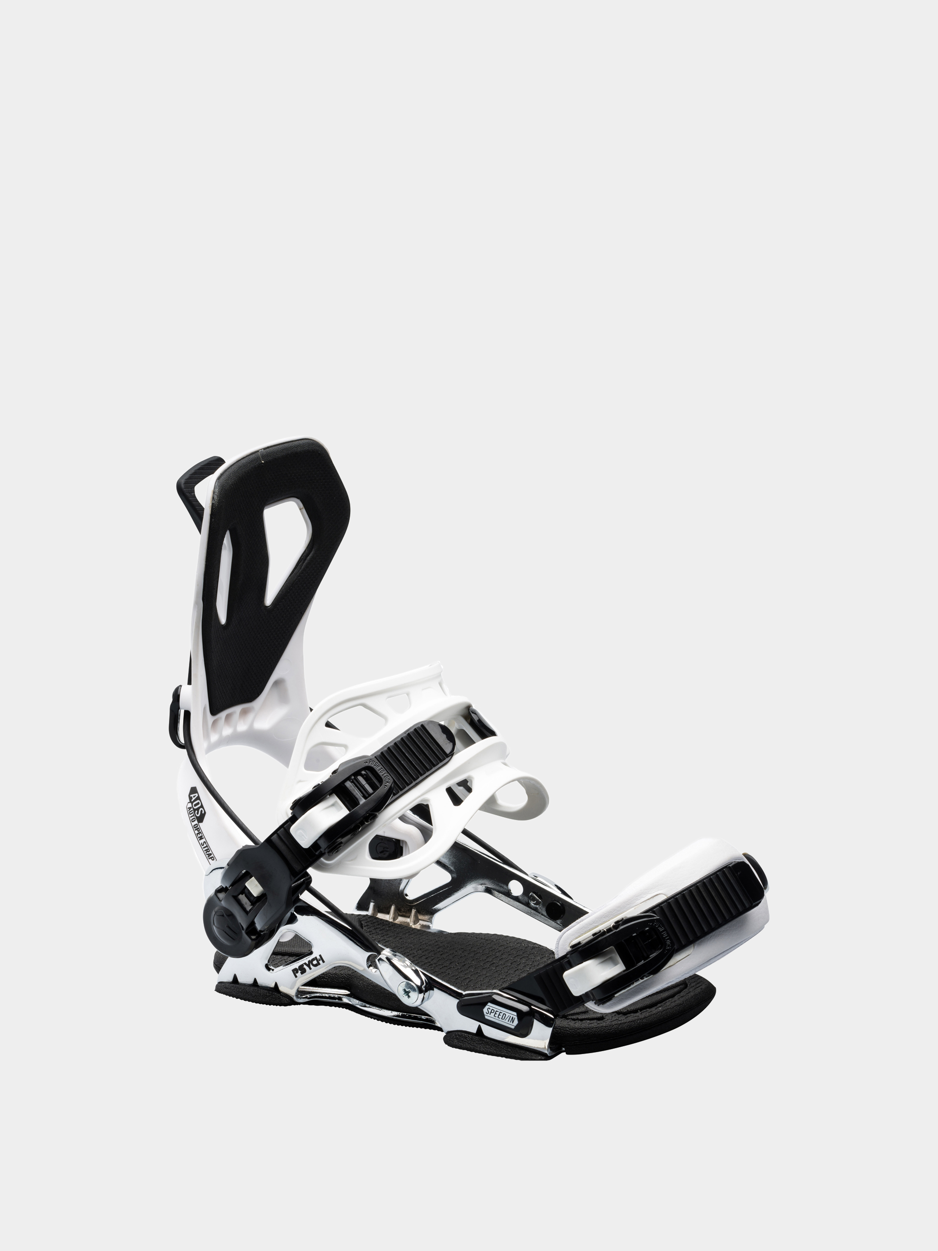 Mens Gnu Psych Snowboard bindings (white)