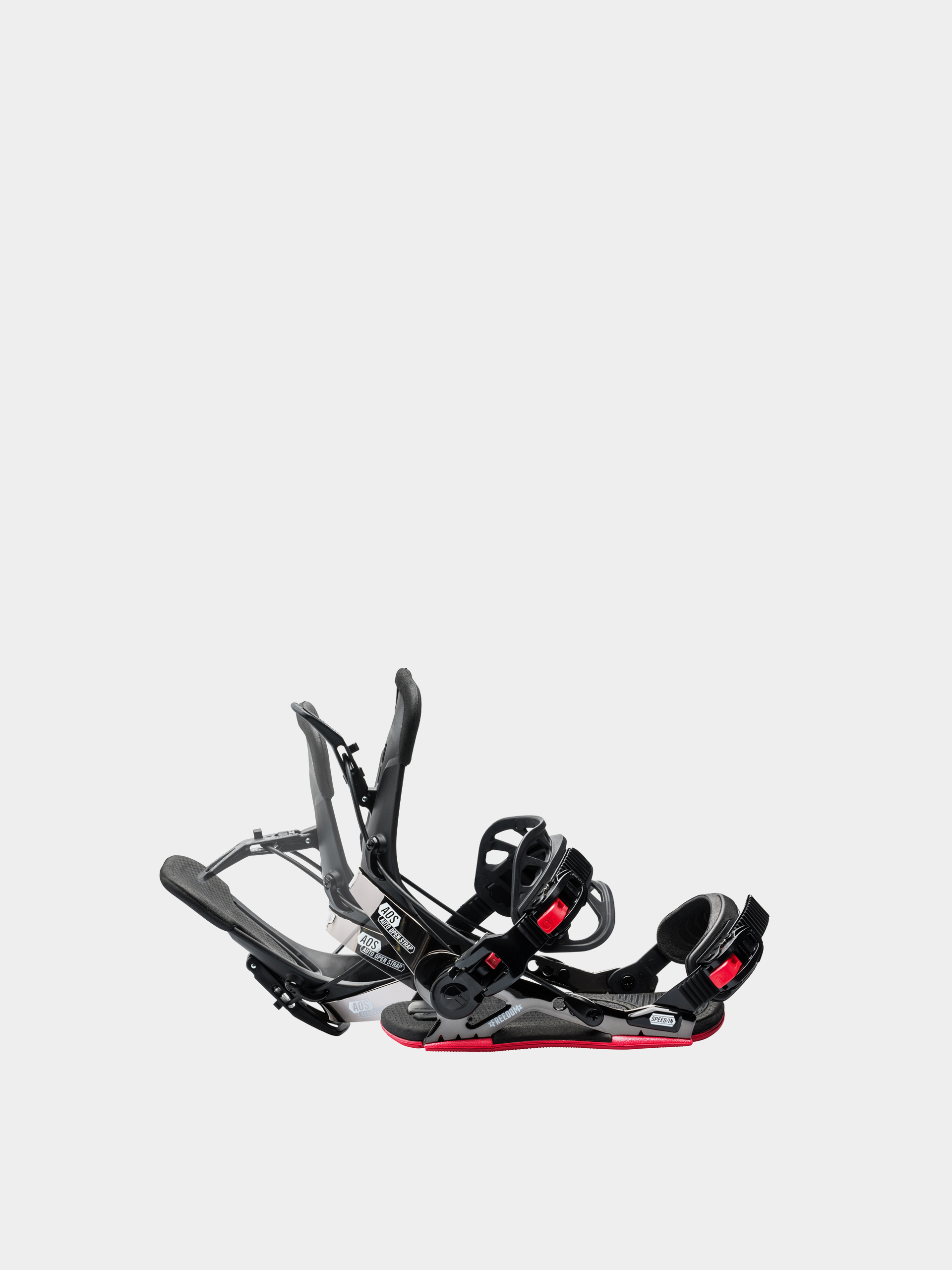 Mens Gnu Freedom Snowboard bindings (black)