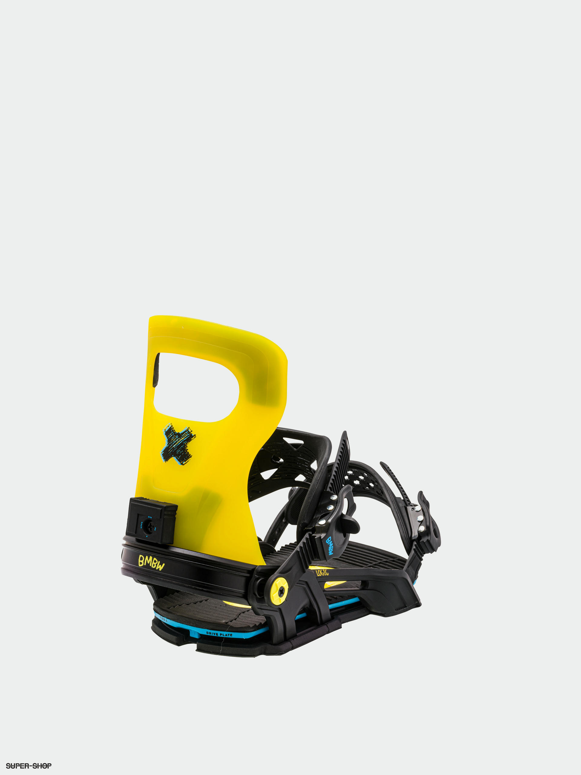 Bent Metal Logic Snowboard bindings yellow