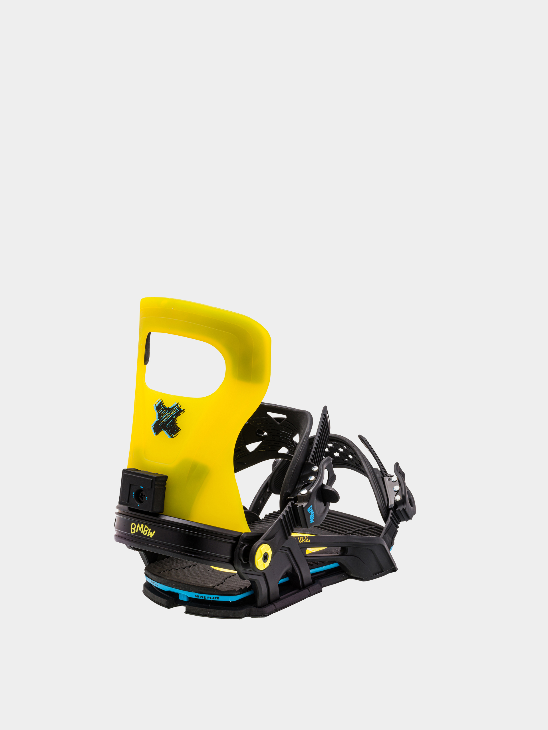 Bent Metal Logic Snowboard bindings (yellow)