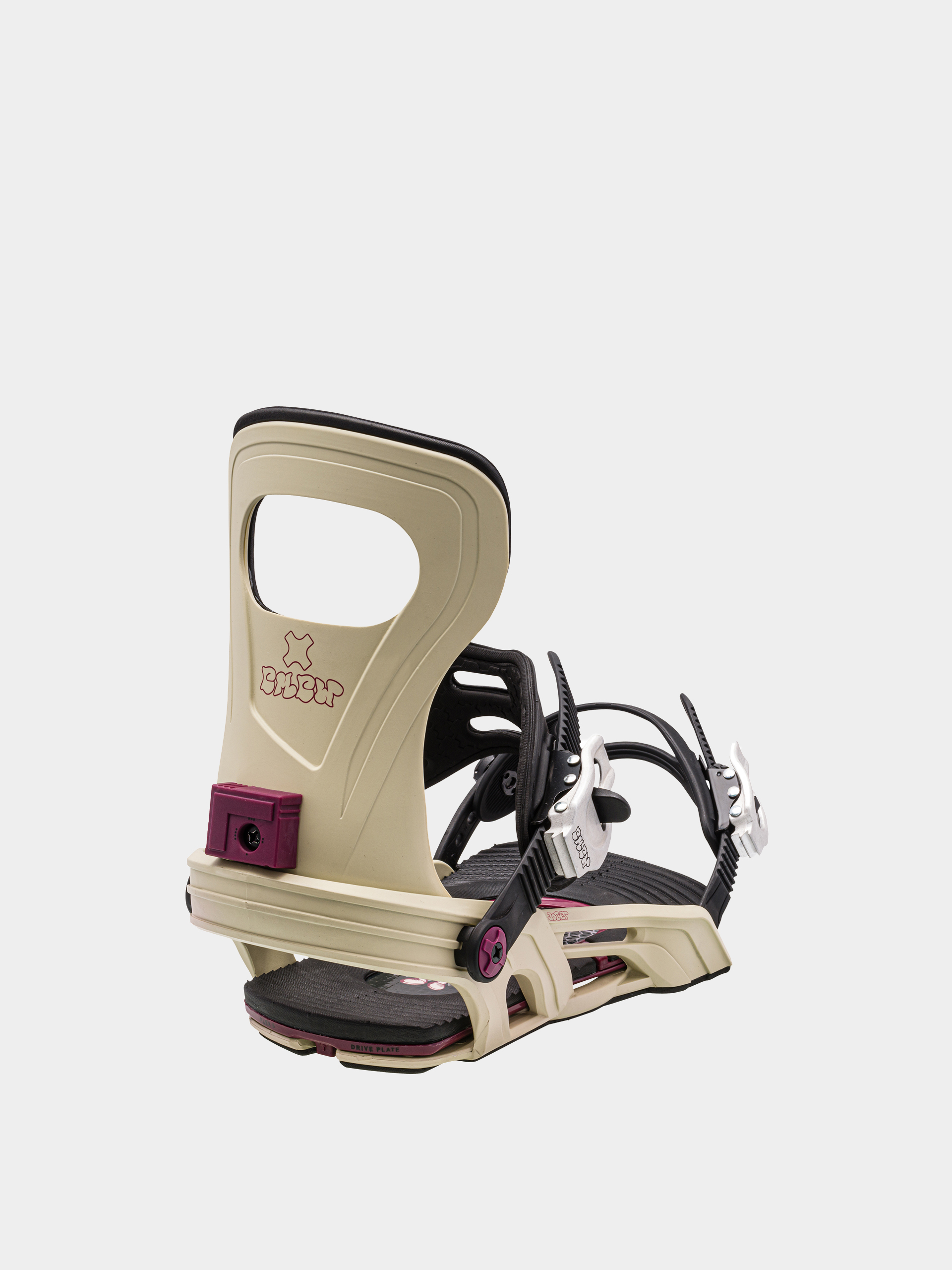 Mens Bent Metal Joint Snowboard bindings (grey)