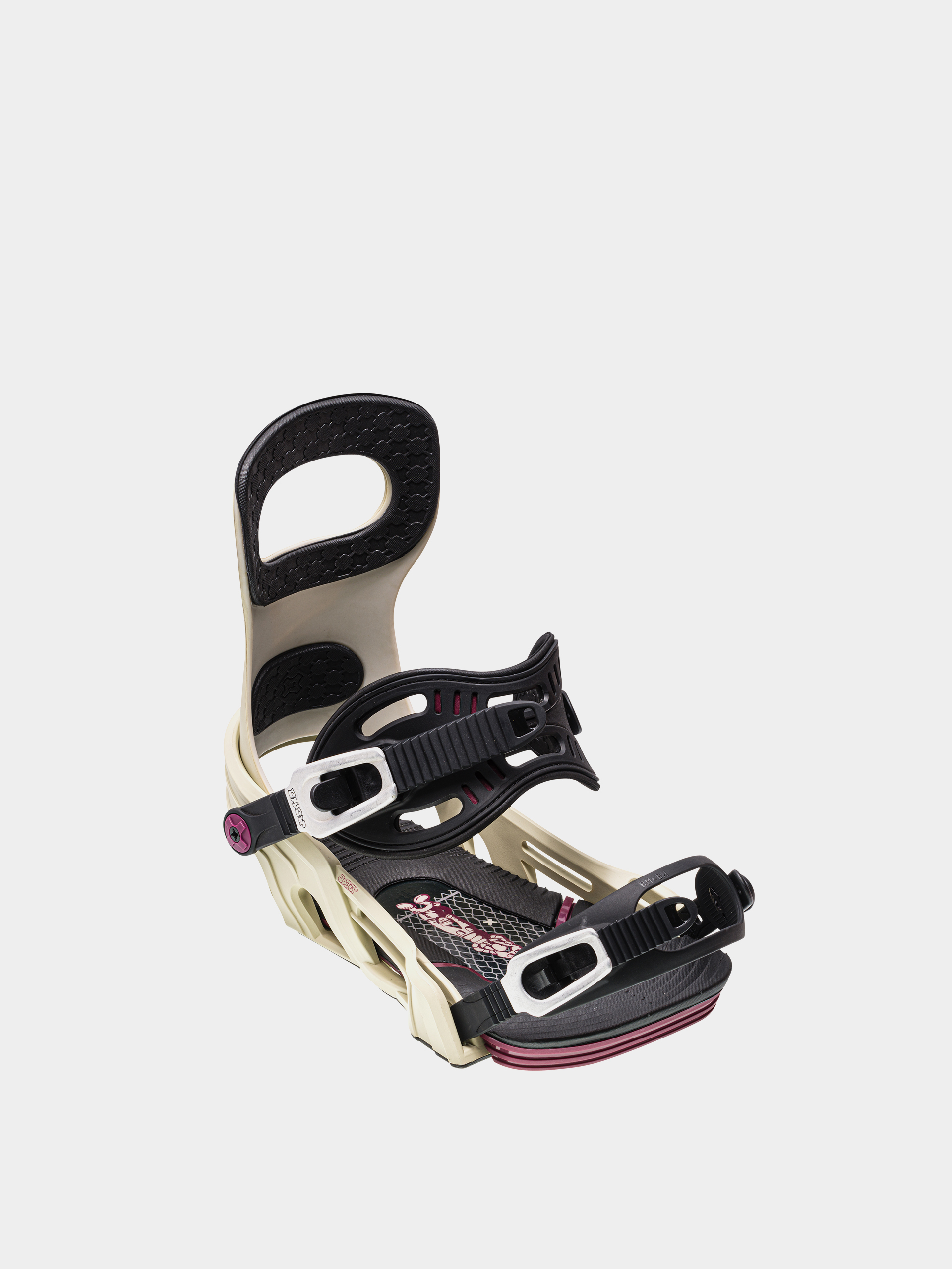 Mens Bent Metal Joint Snowboard bindings (grey)