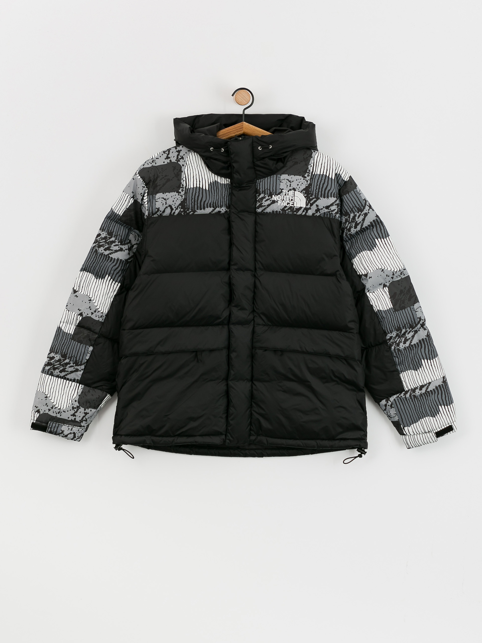 The North Face Hmlyn Down Parka Jacket (tnf black abst ysmp/nfb)
