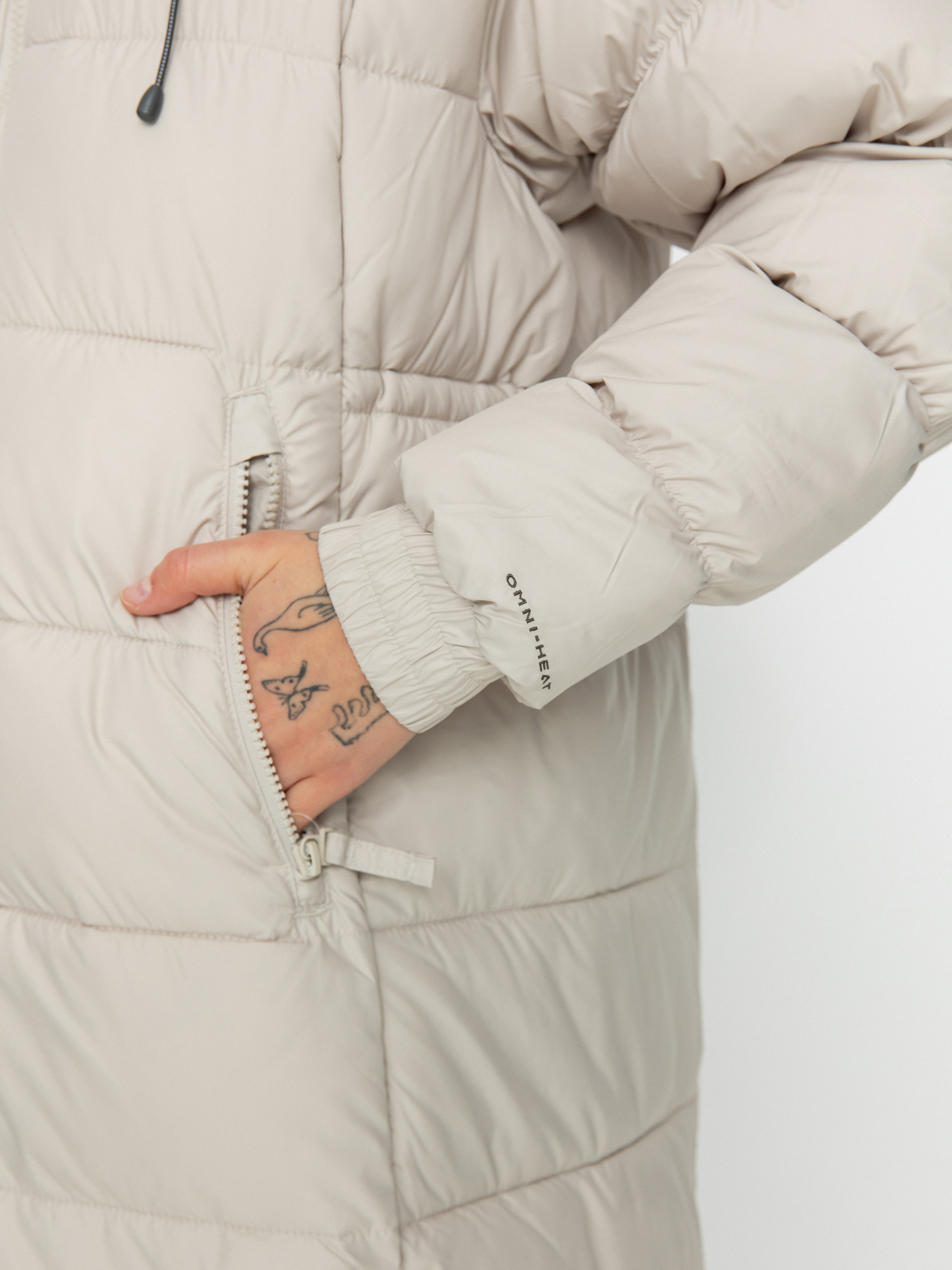 Columbia Pike Lake II Long Jacke Wmn (dark stone)