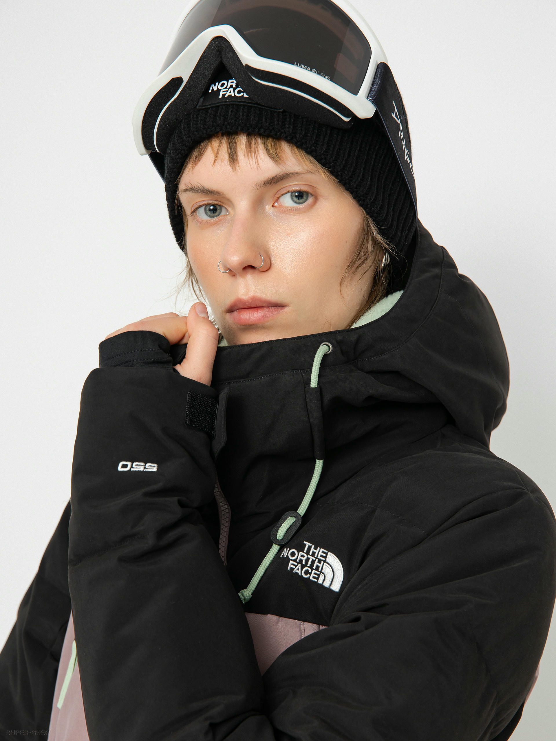 North face snowboard 2025 jacket womens