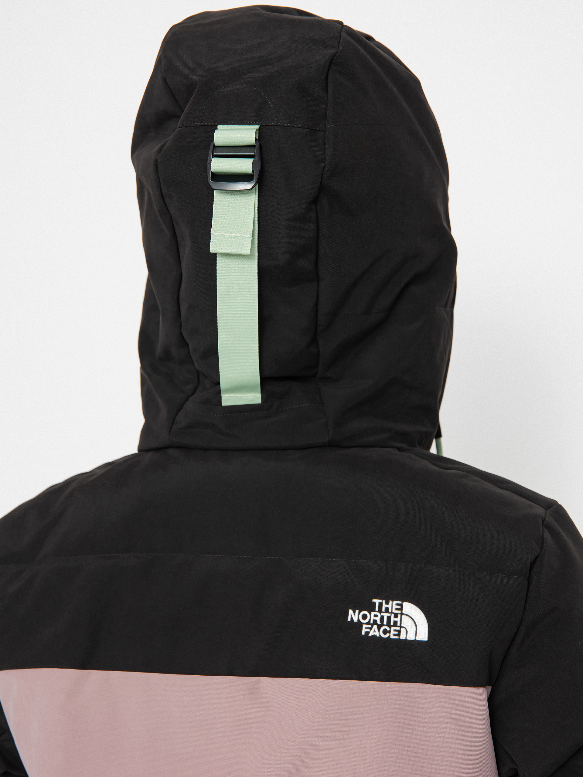Womens The North Face Pallie Snowboard jacket (fawn grey/tnf black)