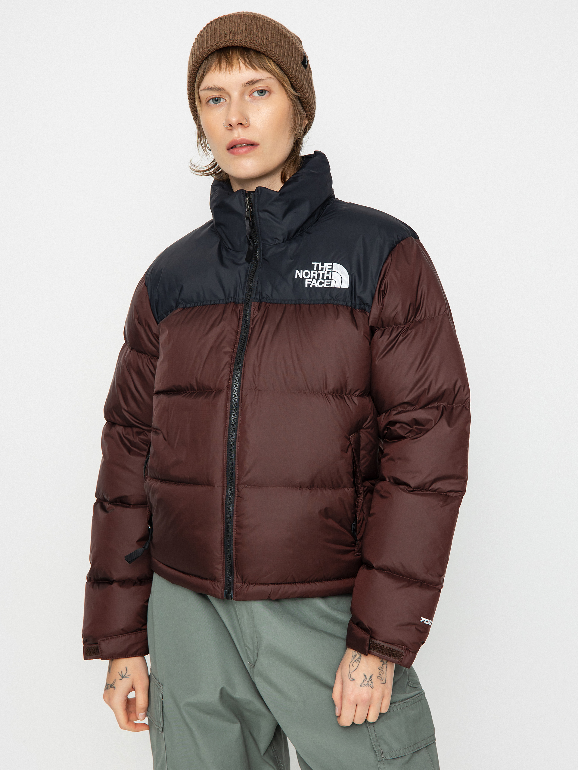 The North Face 1996 Retro Nuptse Jacke Wmn (coal brown/tnf black)