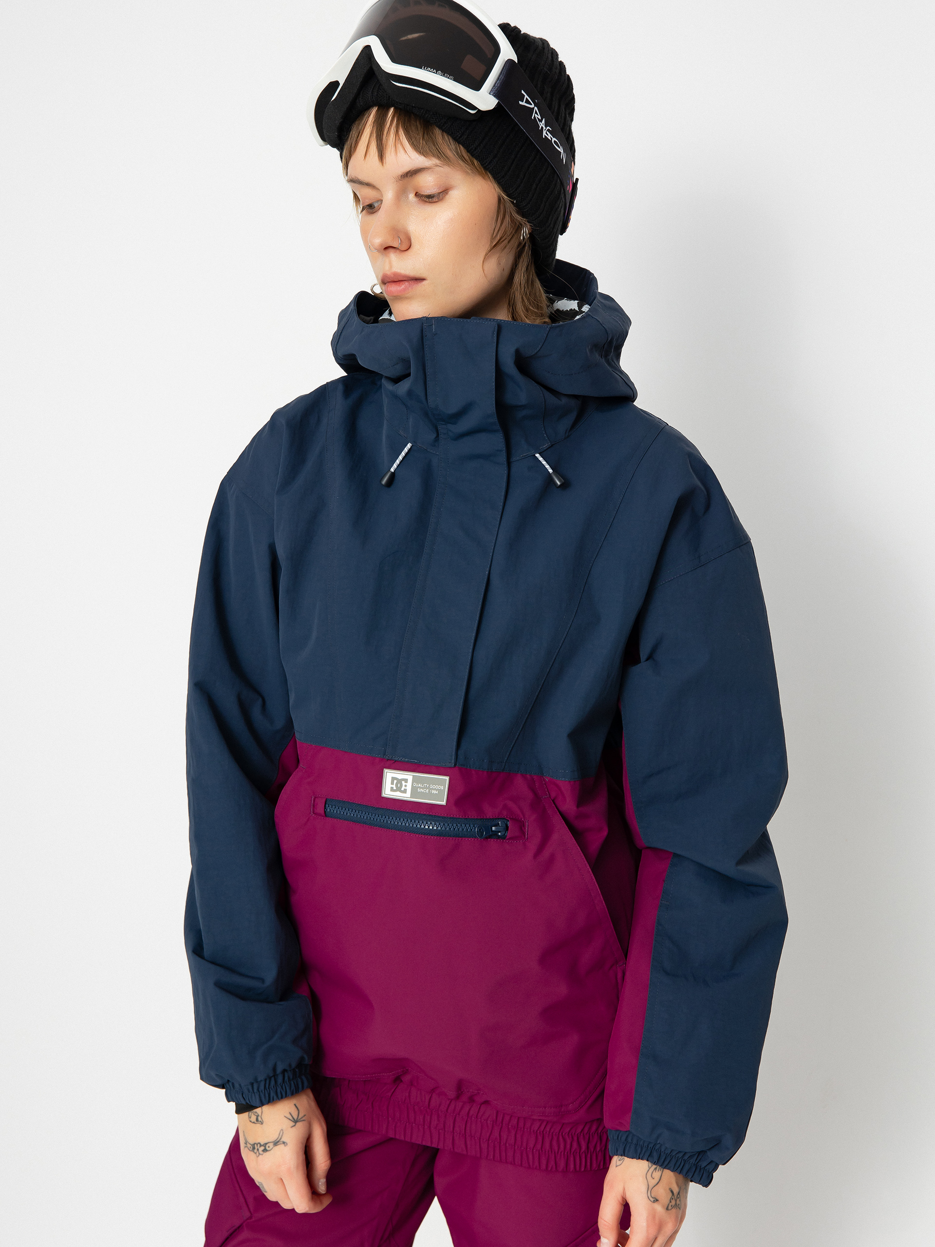 Womens DC Chalet Snowboard jacket (dress blues)