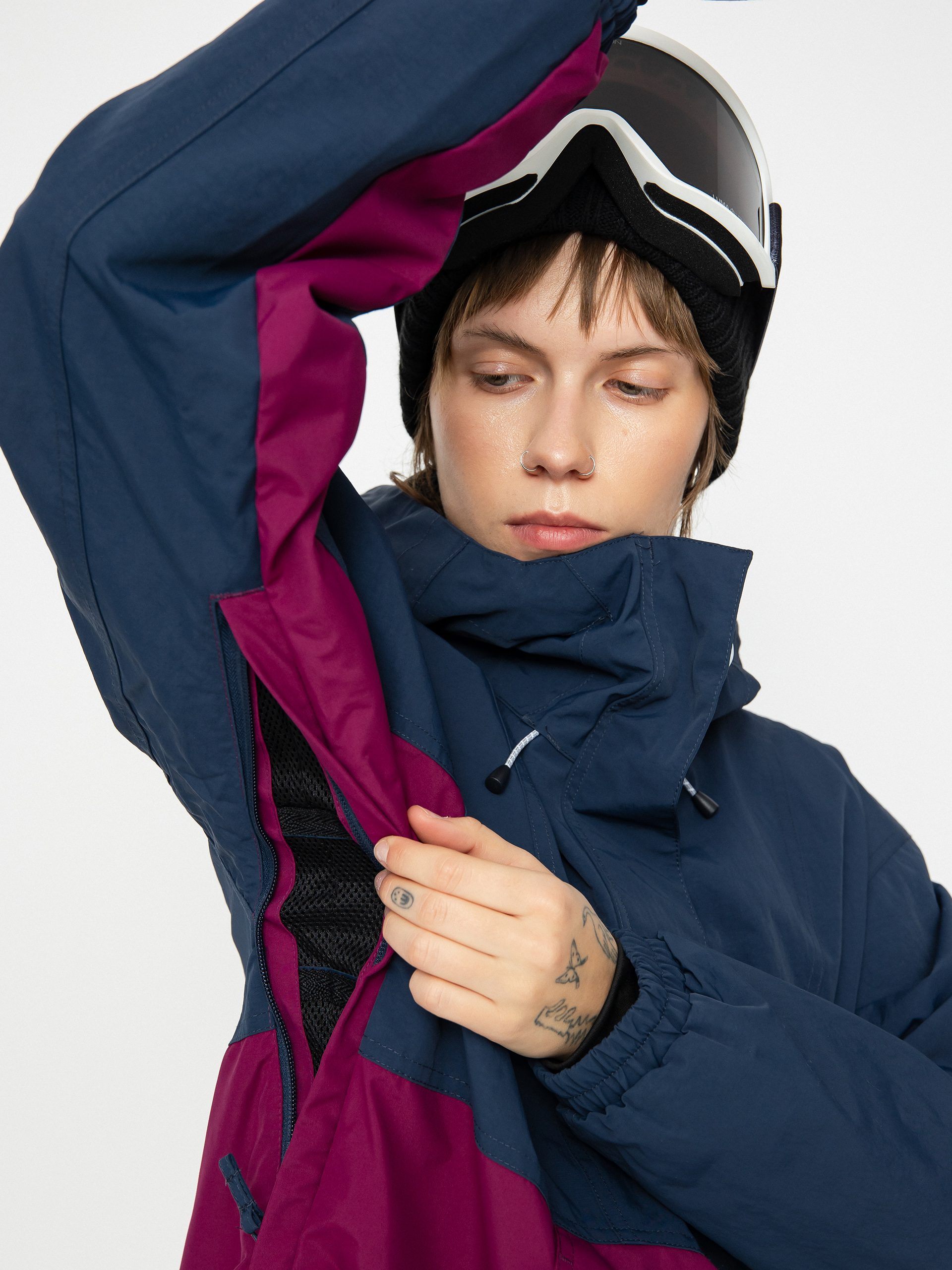 Womens DC Chalet Snowboard jacket (dress blues)