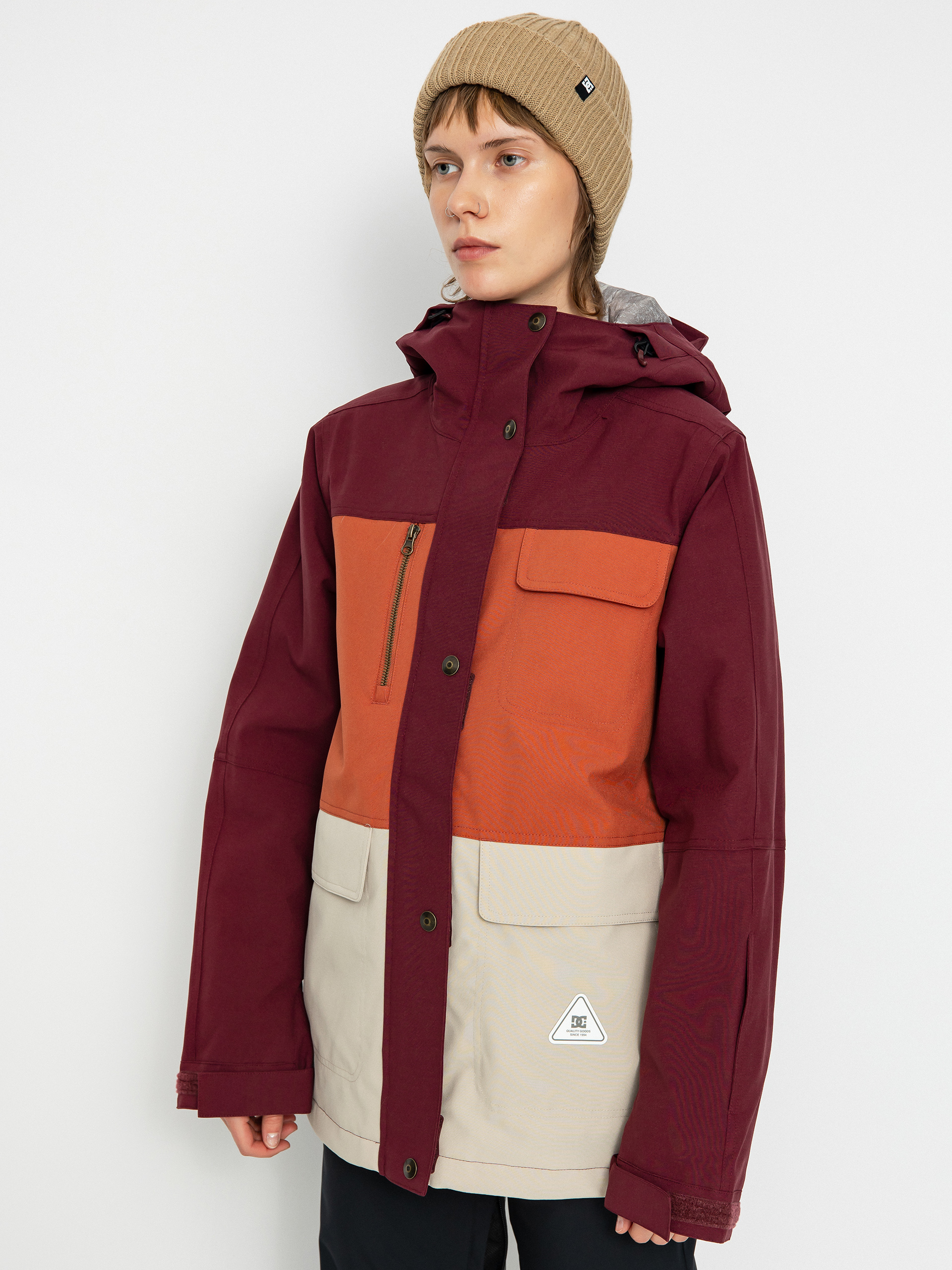 Damen DC Liberate Snowboardjacke (tawny port)