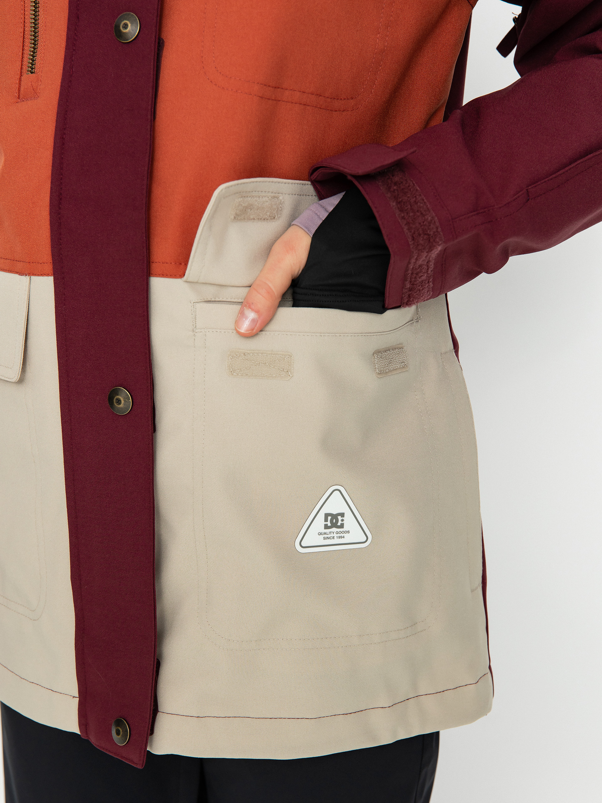 Damen DC Liberate Snowboardjacke (tawny port)