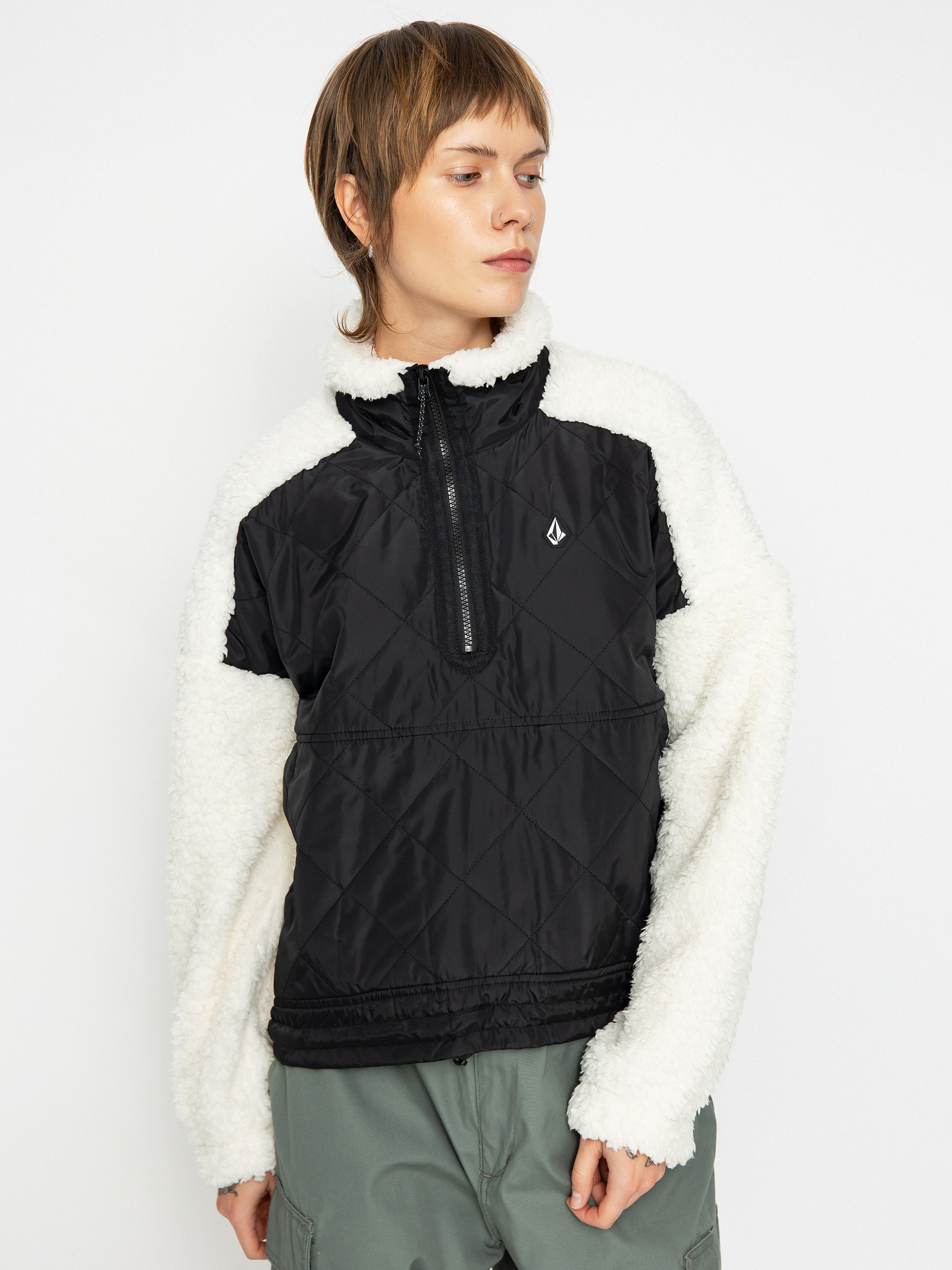 Volcom snowboardowa Ferron Pullover Jacke Wmn (moonbeam)