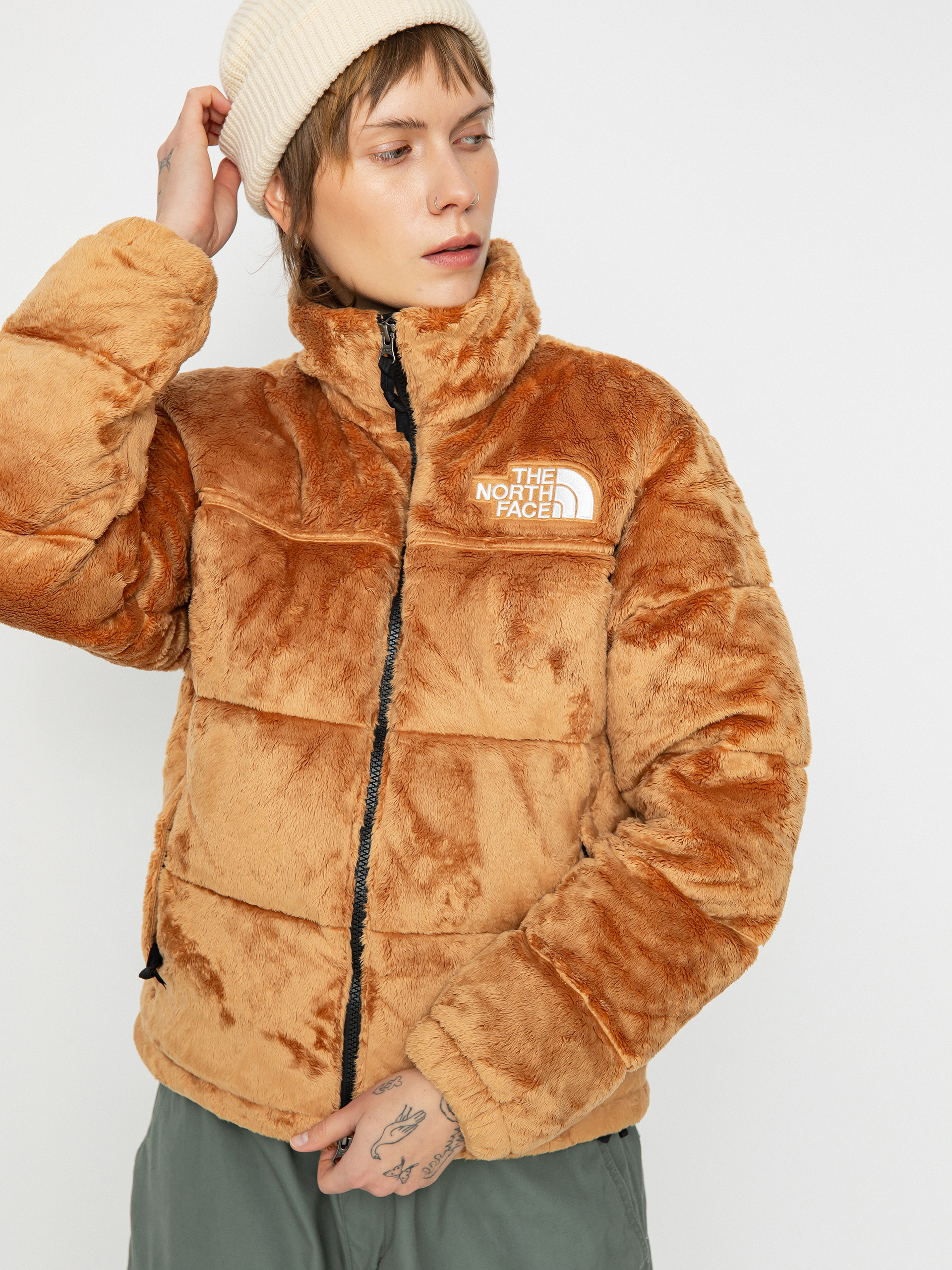The North Face Versa Velour Nuptse Jacket Wmn (almond butter)