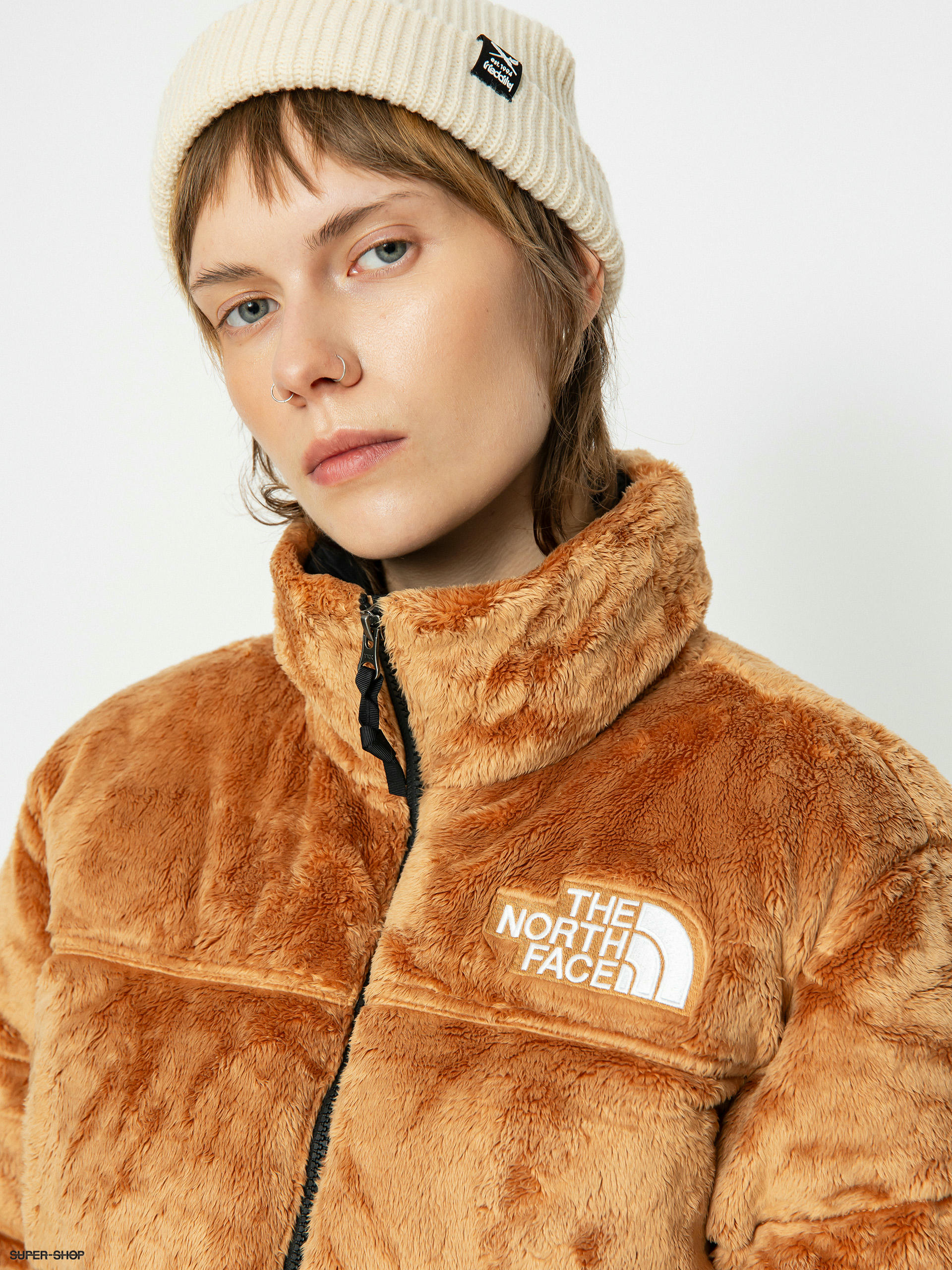 North face sale shearling jacket