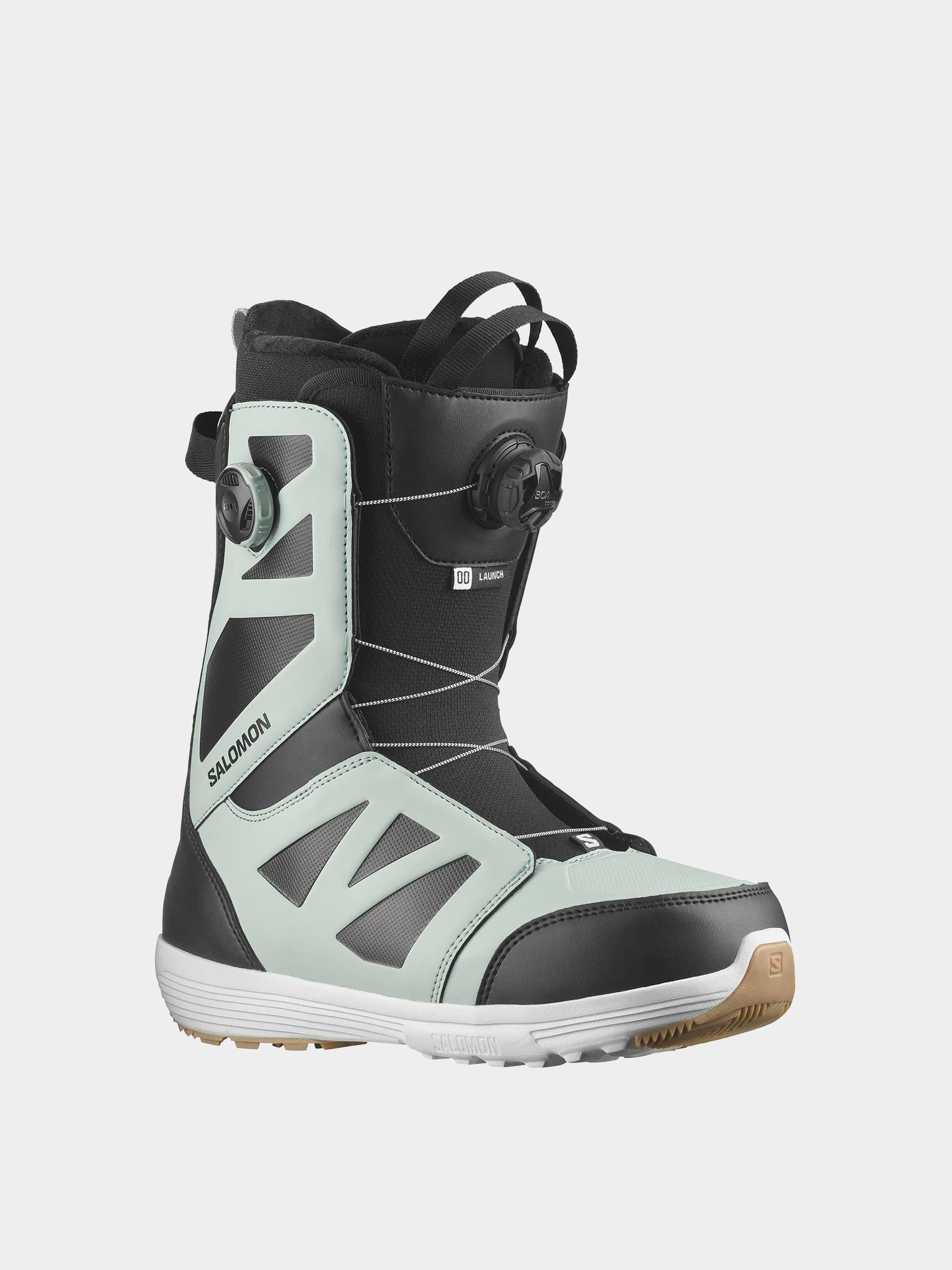 Mens Salomon Launch Boa Sj Snowboard boots (cloud blue/black/white)