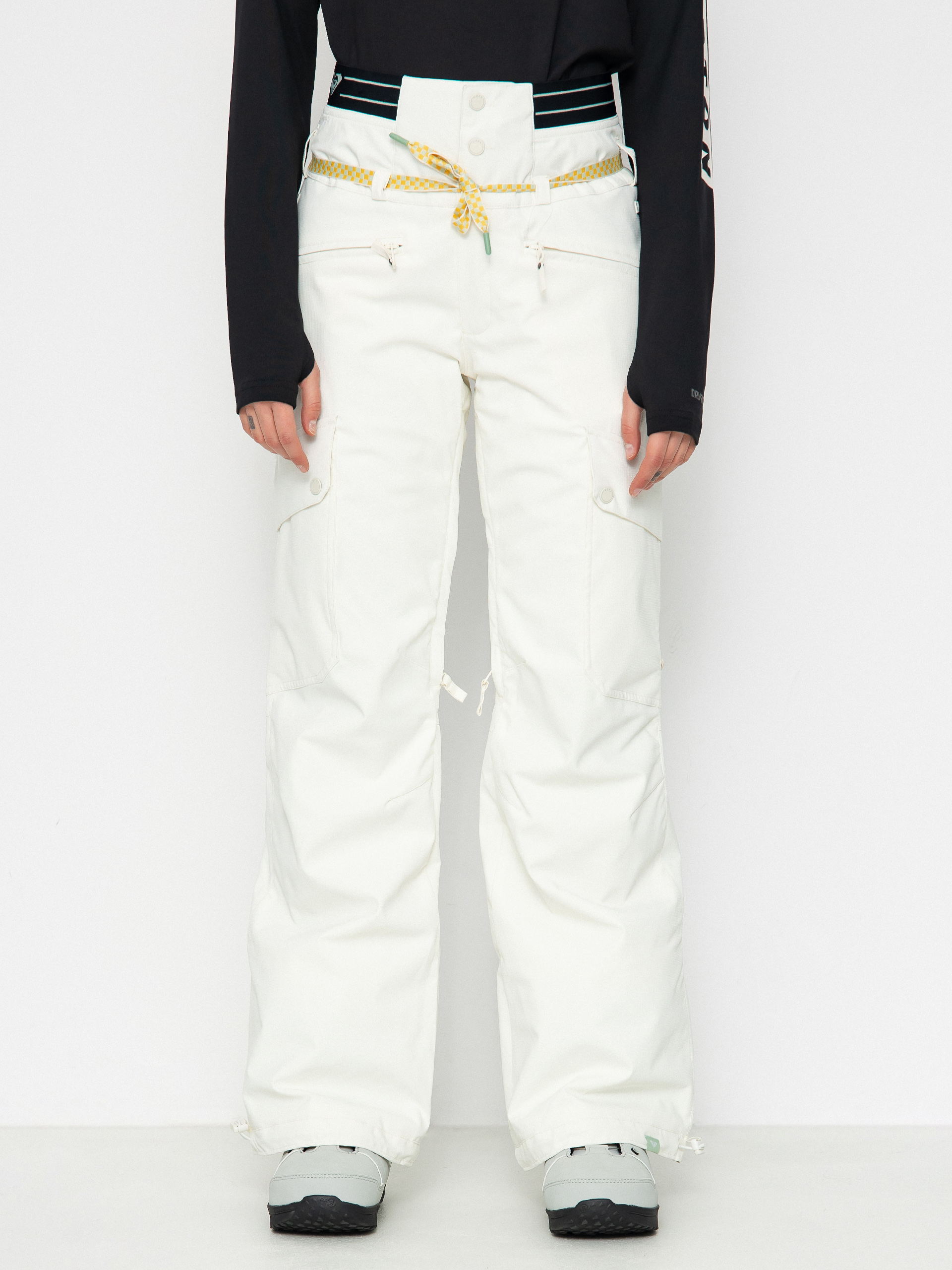 Womens Roxy Passive Lines Snowboard pants (egret)