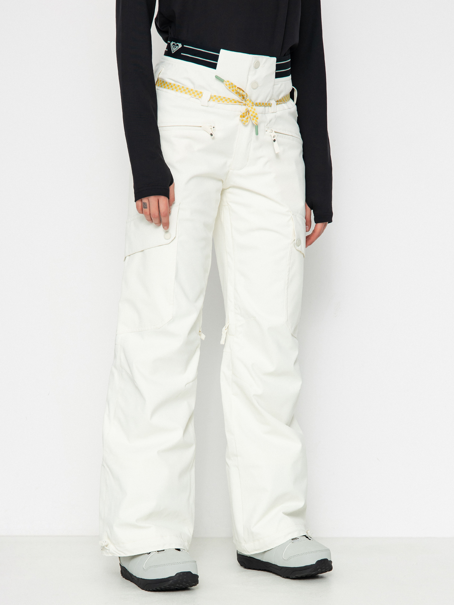 Damen Roxy Passive Lines Snowboardhose (egret)