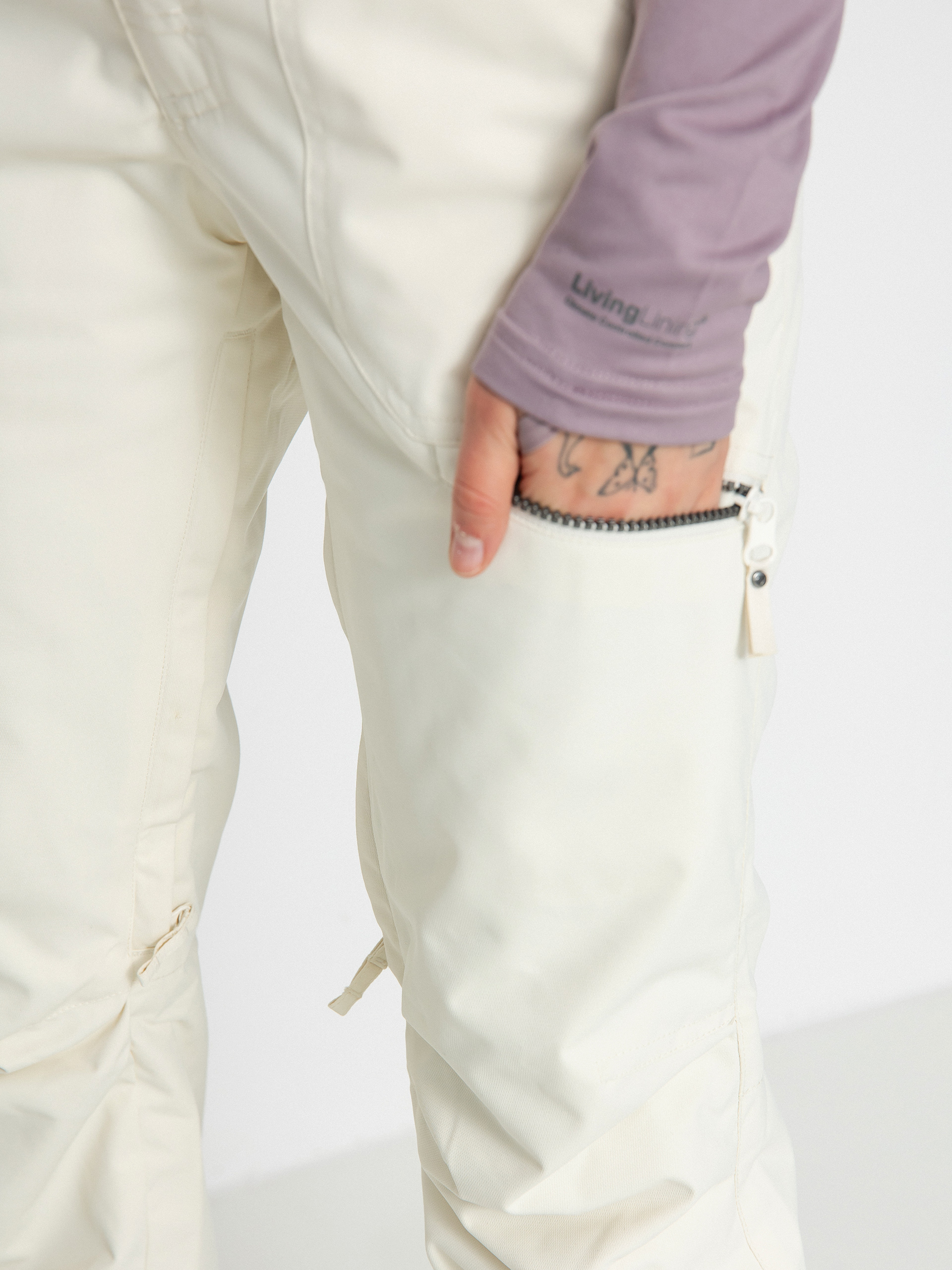 Damen Roxy Nadia Snowboardhose (egret)