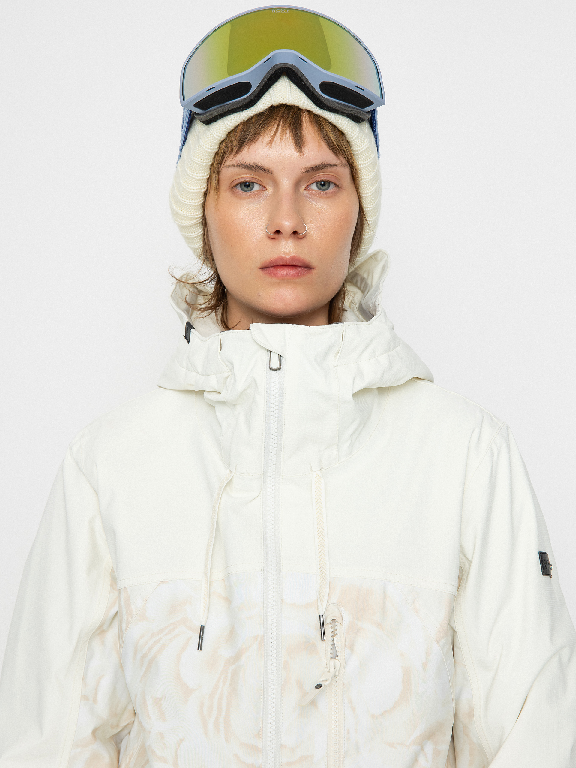Womens Roxy Stated Snowboard jacket (egret glow)