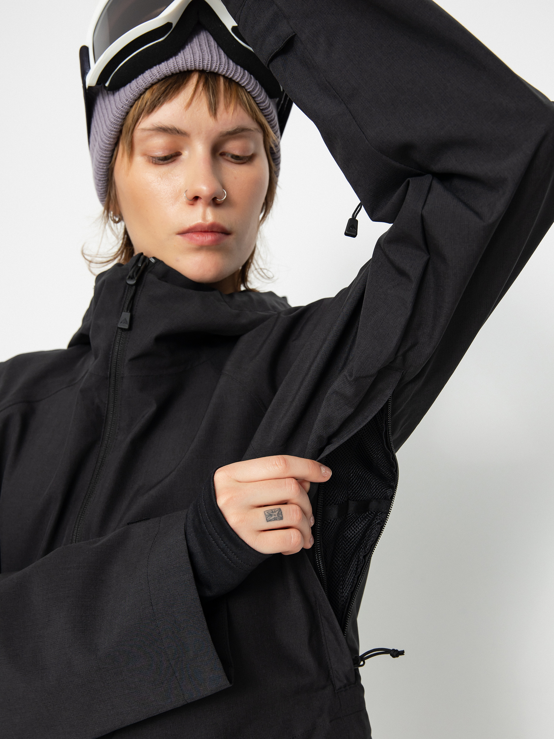 Damen Burton Lalik Snowboardjacke (true black)