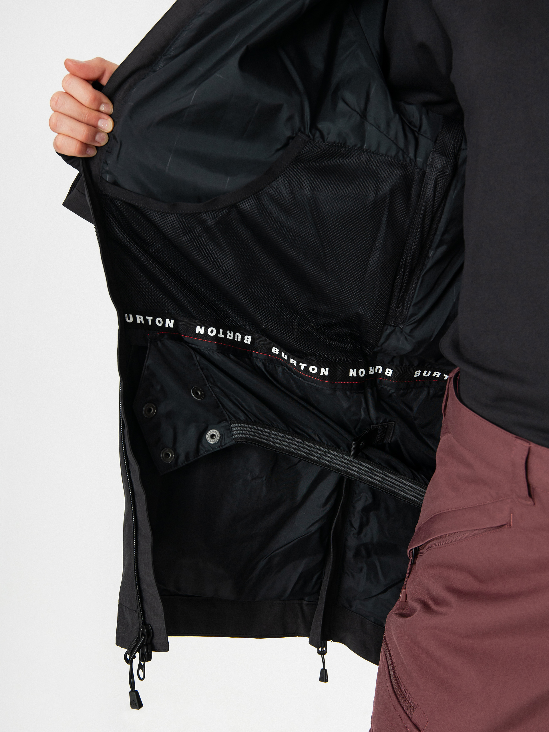 Womens Burton Lalik Snowboard jacket (true black)