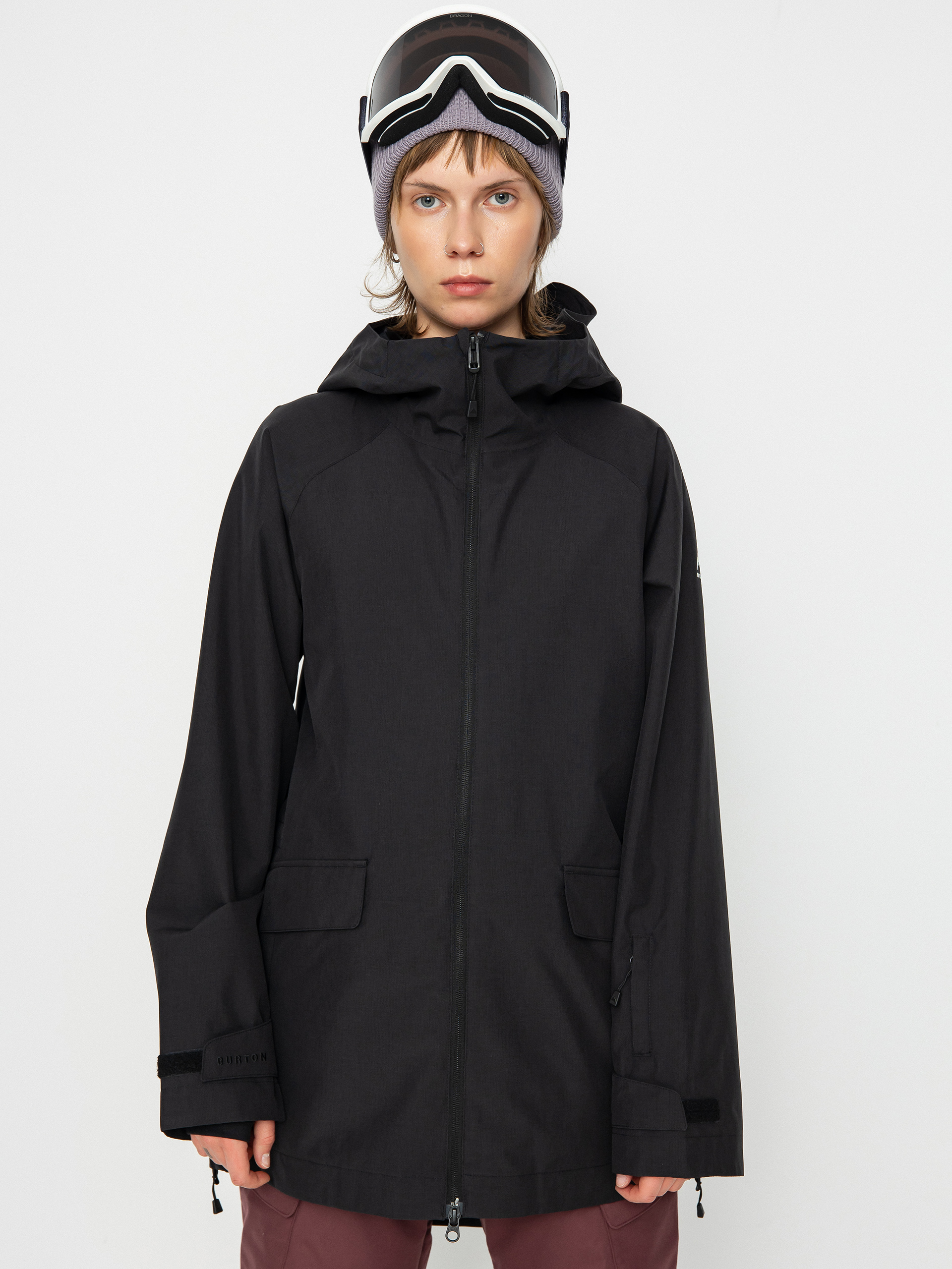 Damen Burton Lalik Snowboardjacke (true black)