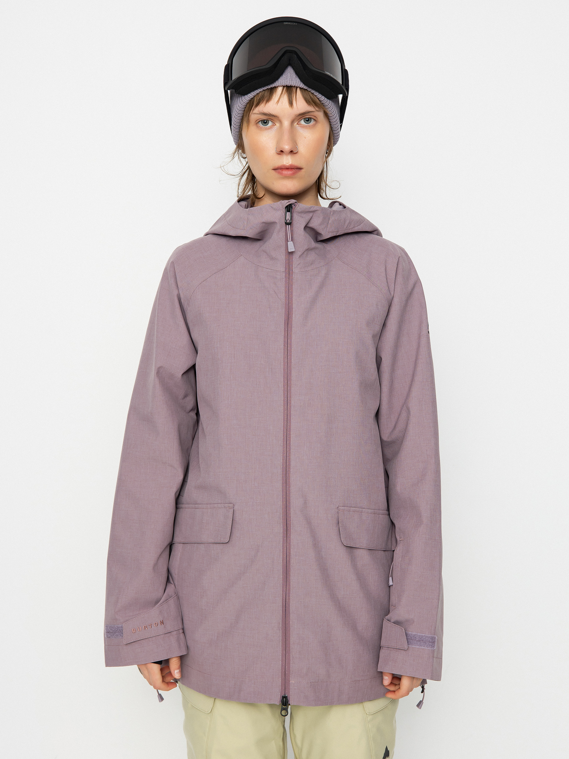 Damen Burton Lalik Snowboardjacke (elderberry)