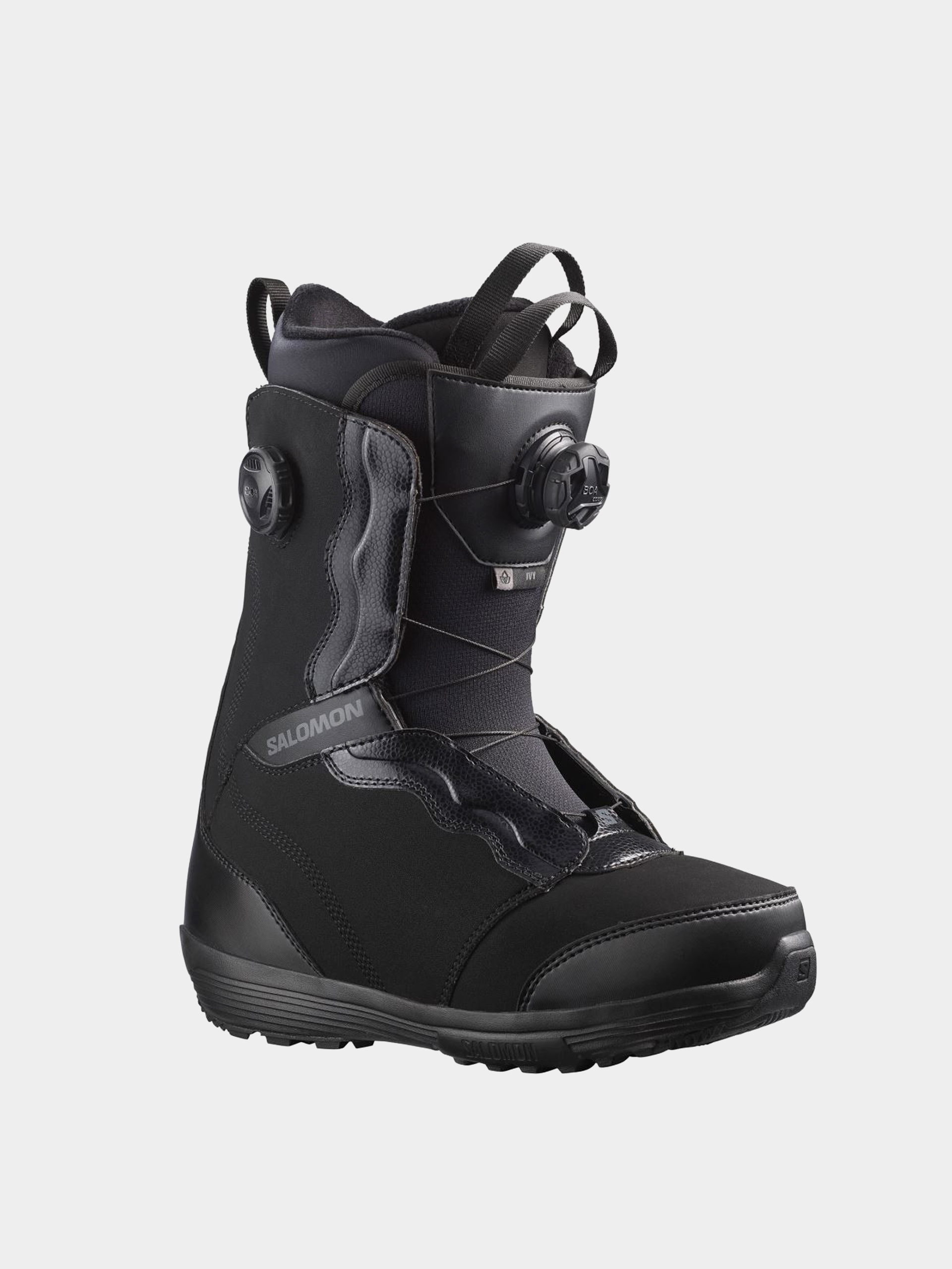 Womens Salomon Ivy Boa Sj Snowboard boots (black/black/castlero)