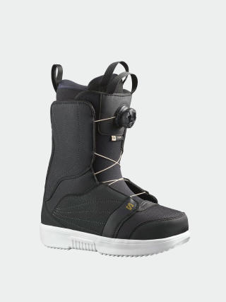 Salomon Pearl Boa Snowboard boots Wmn (black/white/gold)