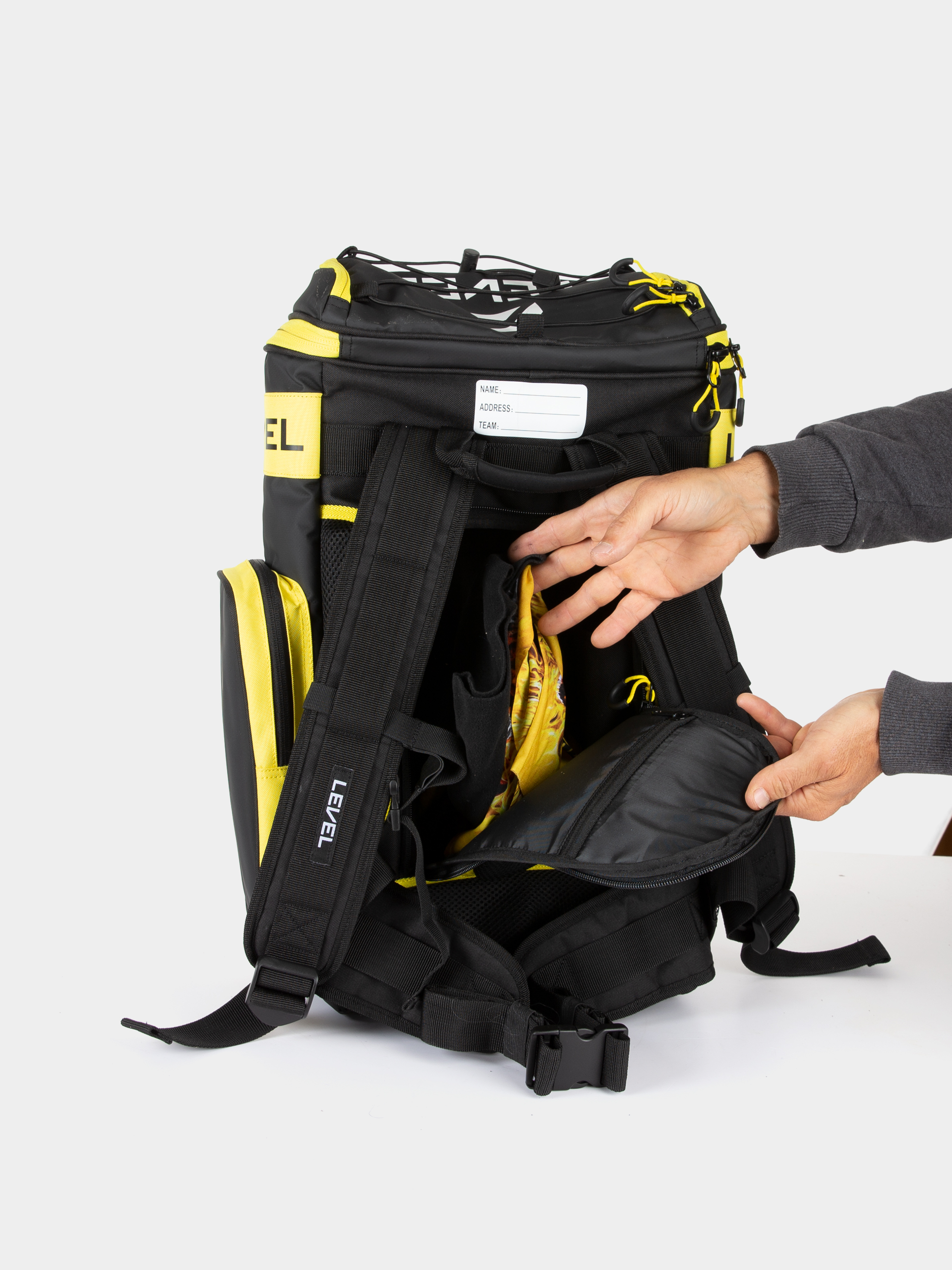 Level Ski Trainer Large 60Lt Backpack Wmn (black yellow)
