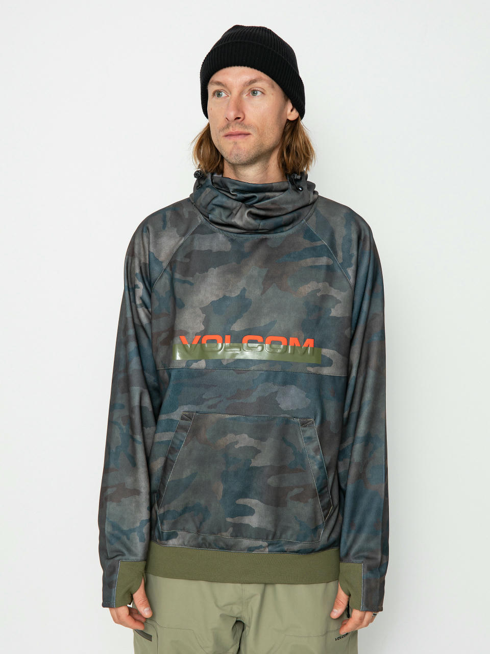 Volcom Hydro Riding HD Active sweatshirt (cloudwash camo)