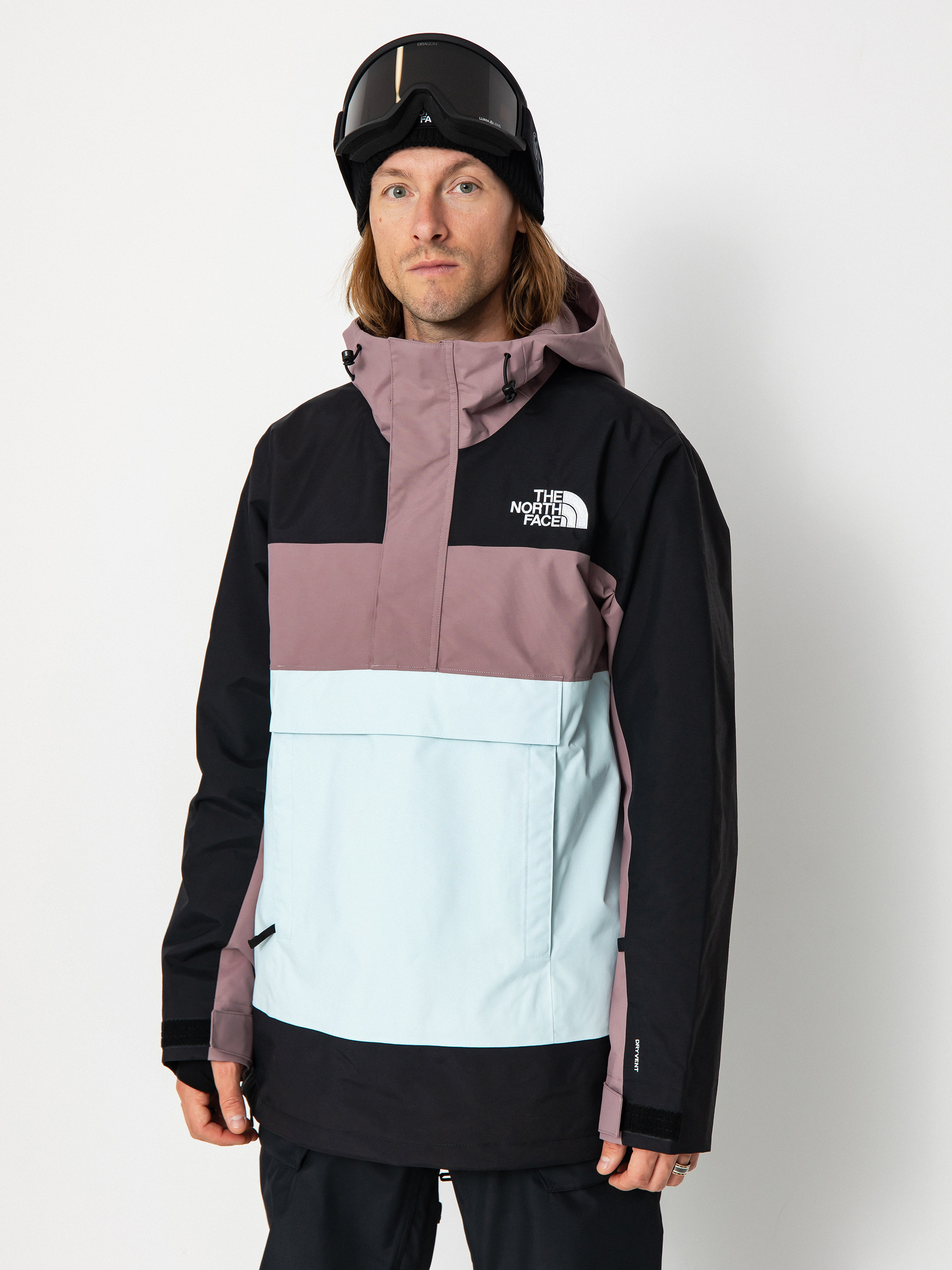 The North Face Driftview Anorak Snowboard jacket pink (icecap