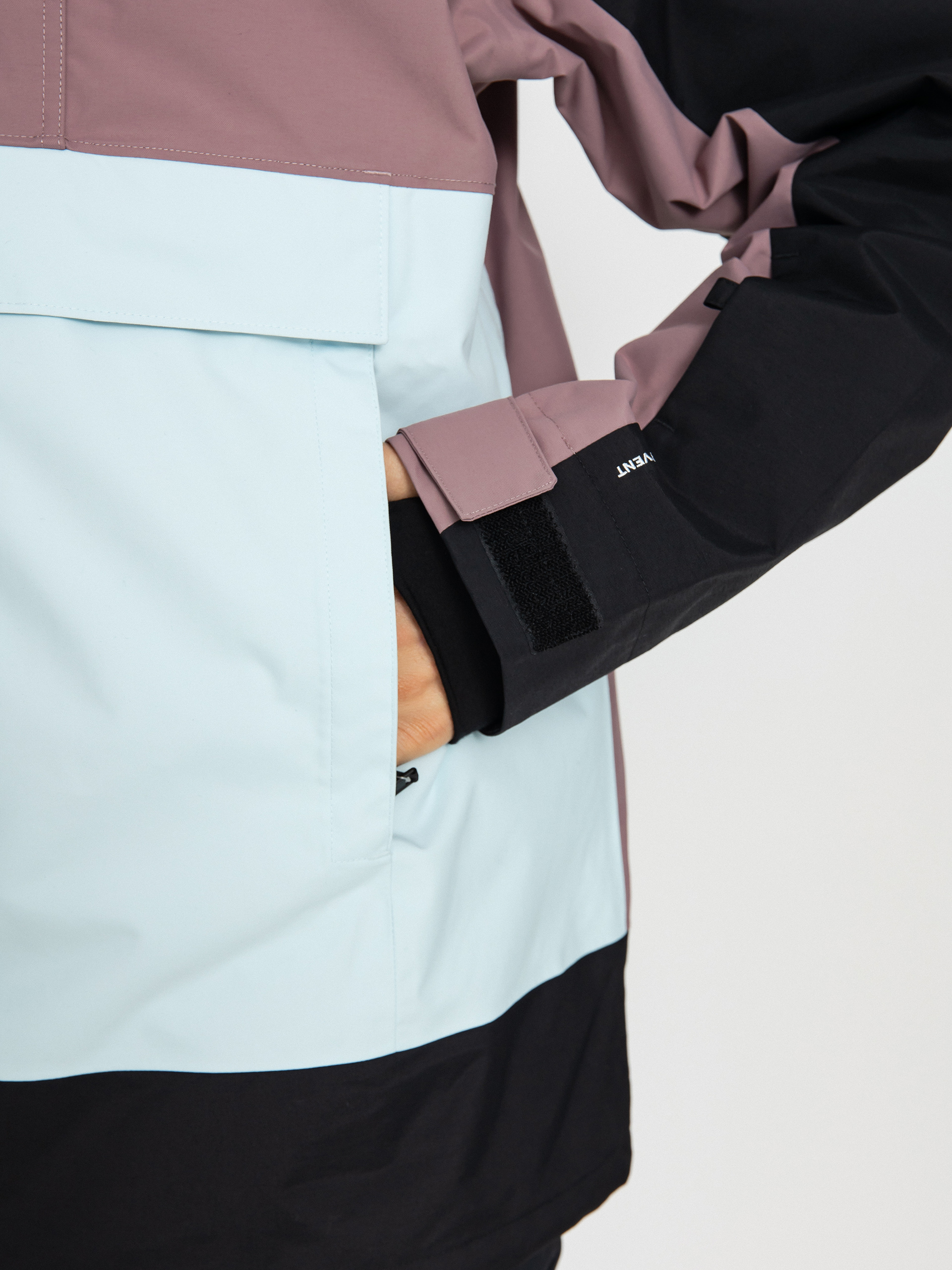 Mens The North Face Driftview Anorak Snowboard jacket (icecap blue/fawn grey)