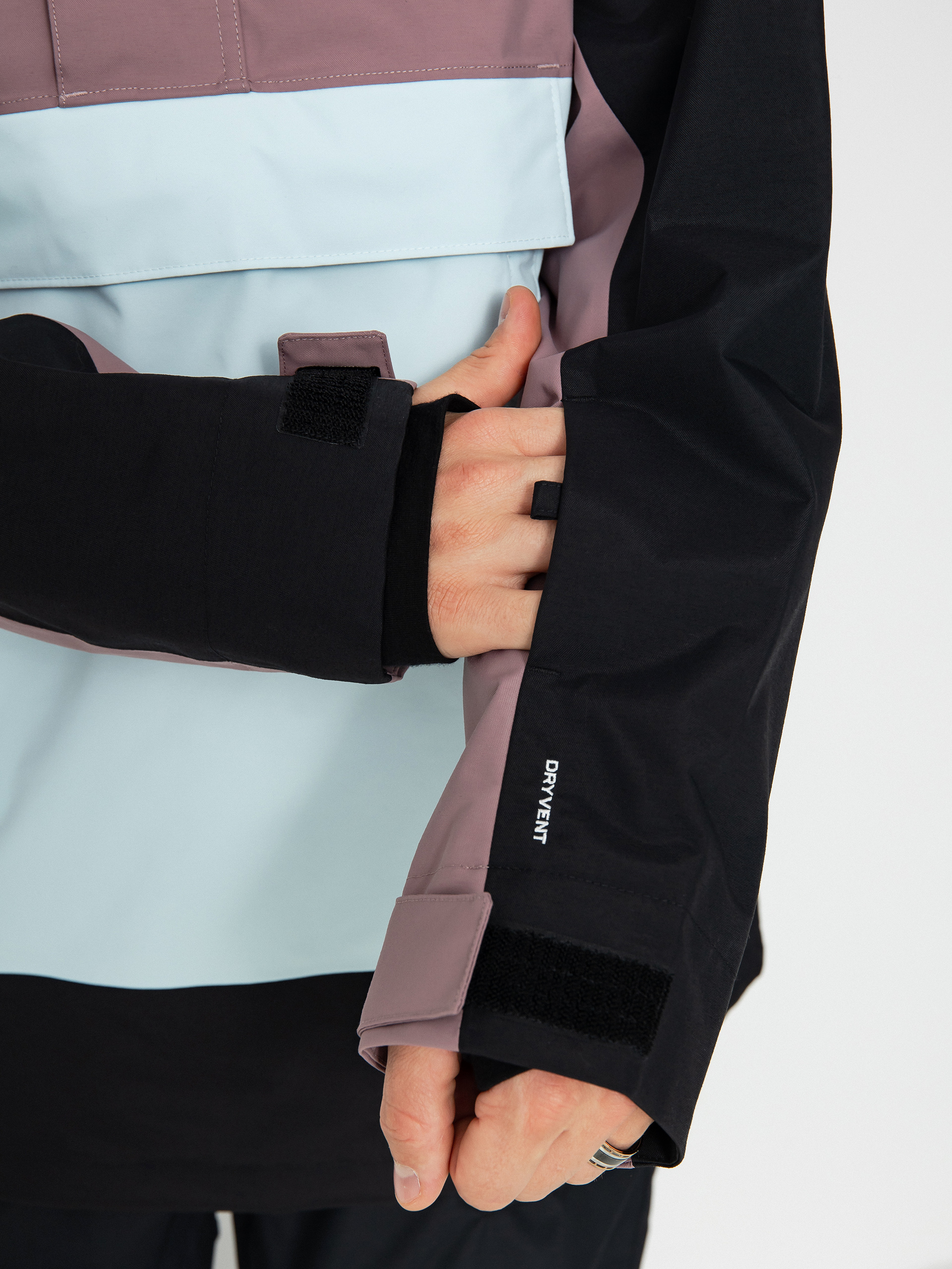 Mens The North Face Driftview Anorak Snowboard jacket (icecap blue/fawn grey)