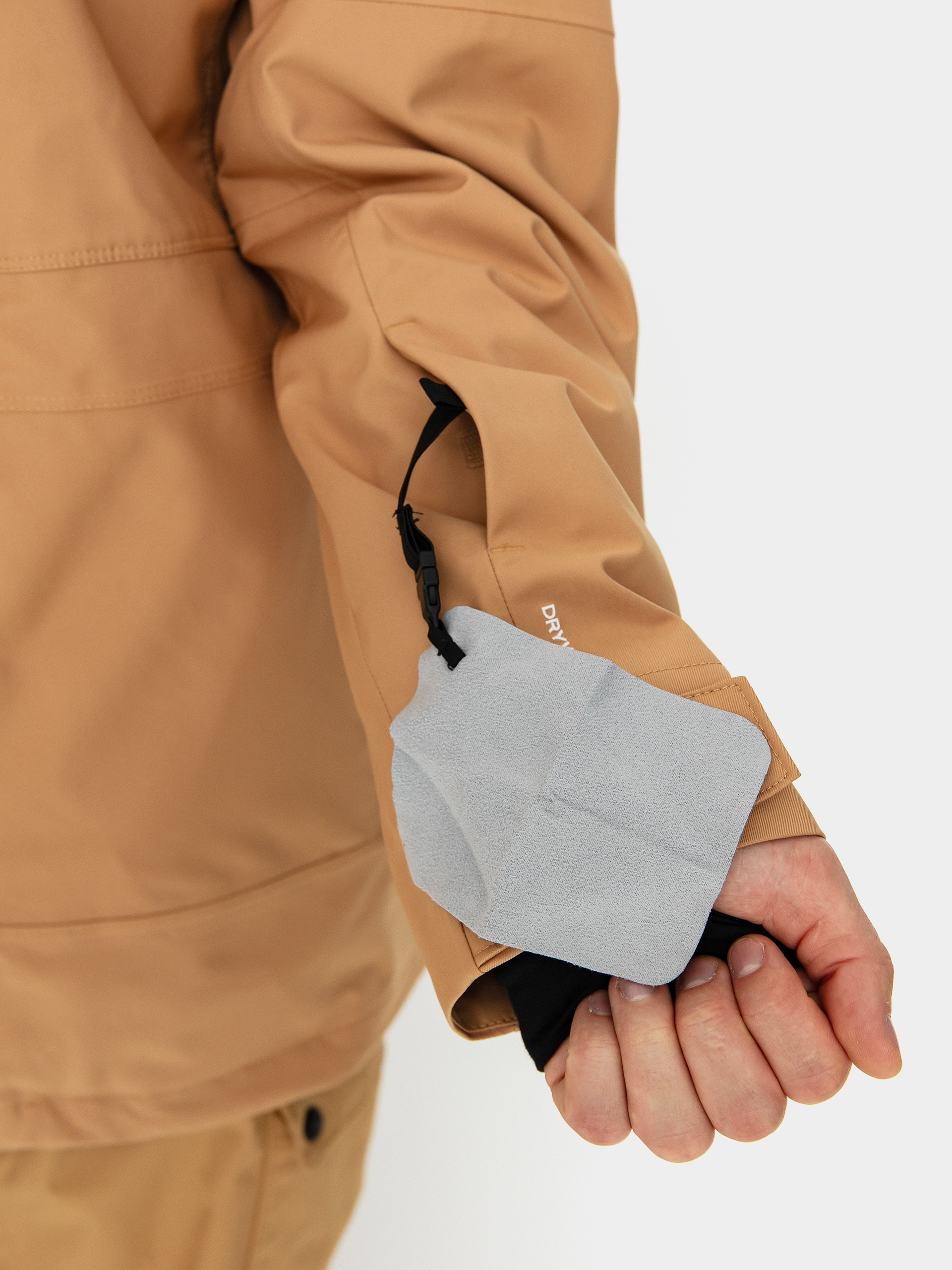 Mens The North Face Fourbarrel Triclimate Snowboard jacket (almond butter/tnf black)