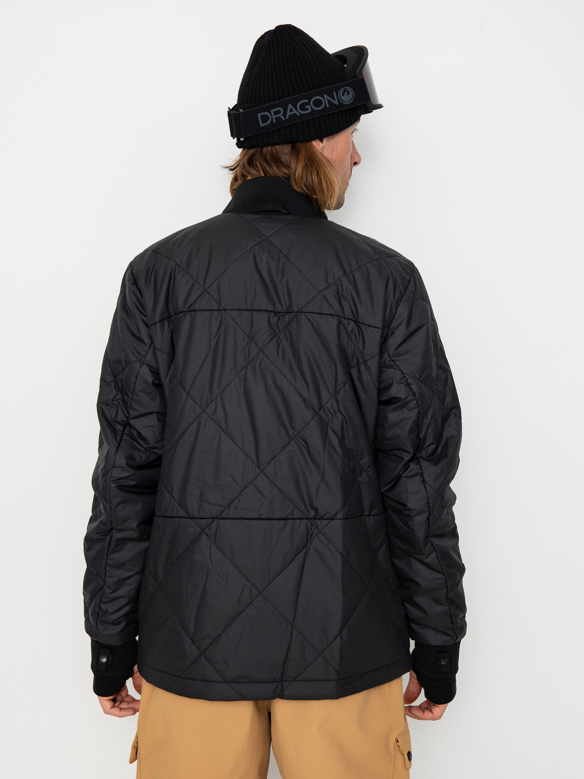 Mens The North Face Fourbarrel Triclimate Snowboard jacket (almond butter/tnf black)